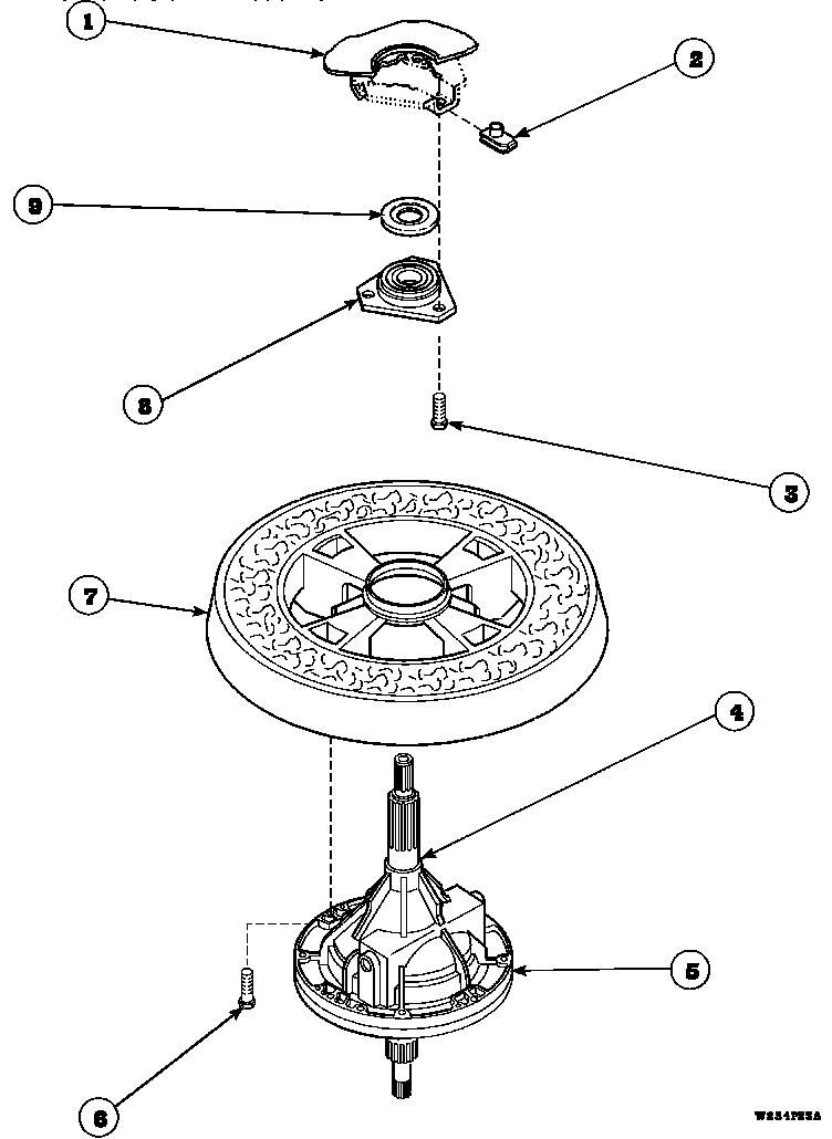 19 - TRANSMISSION ASSY AND BALANCING RING