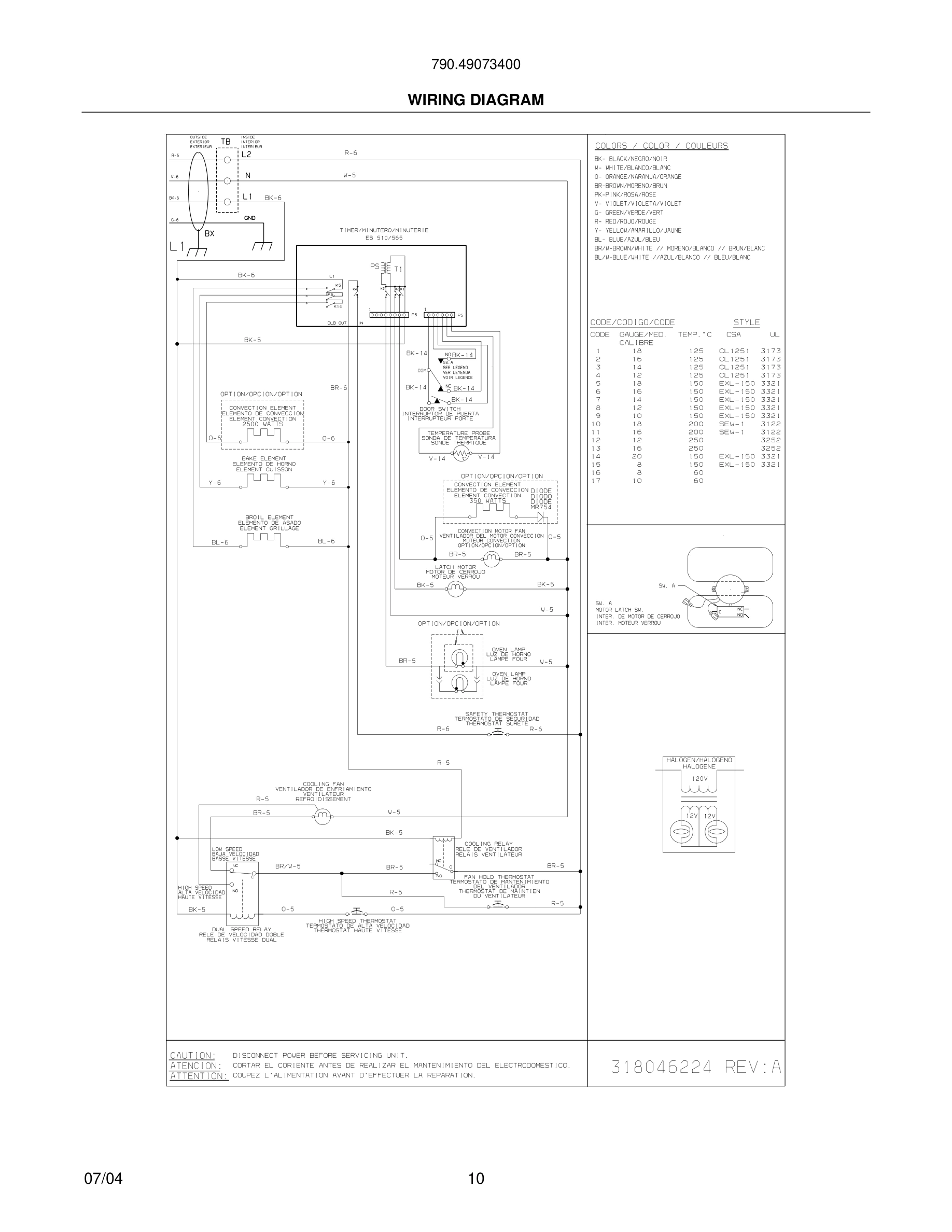 10 - WIRING DIAGRAM