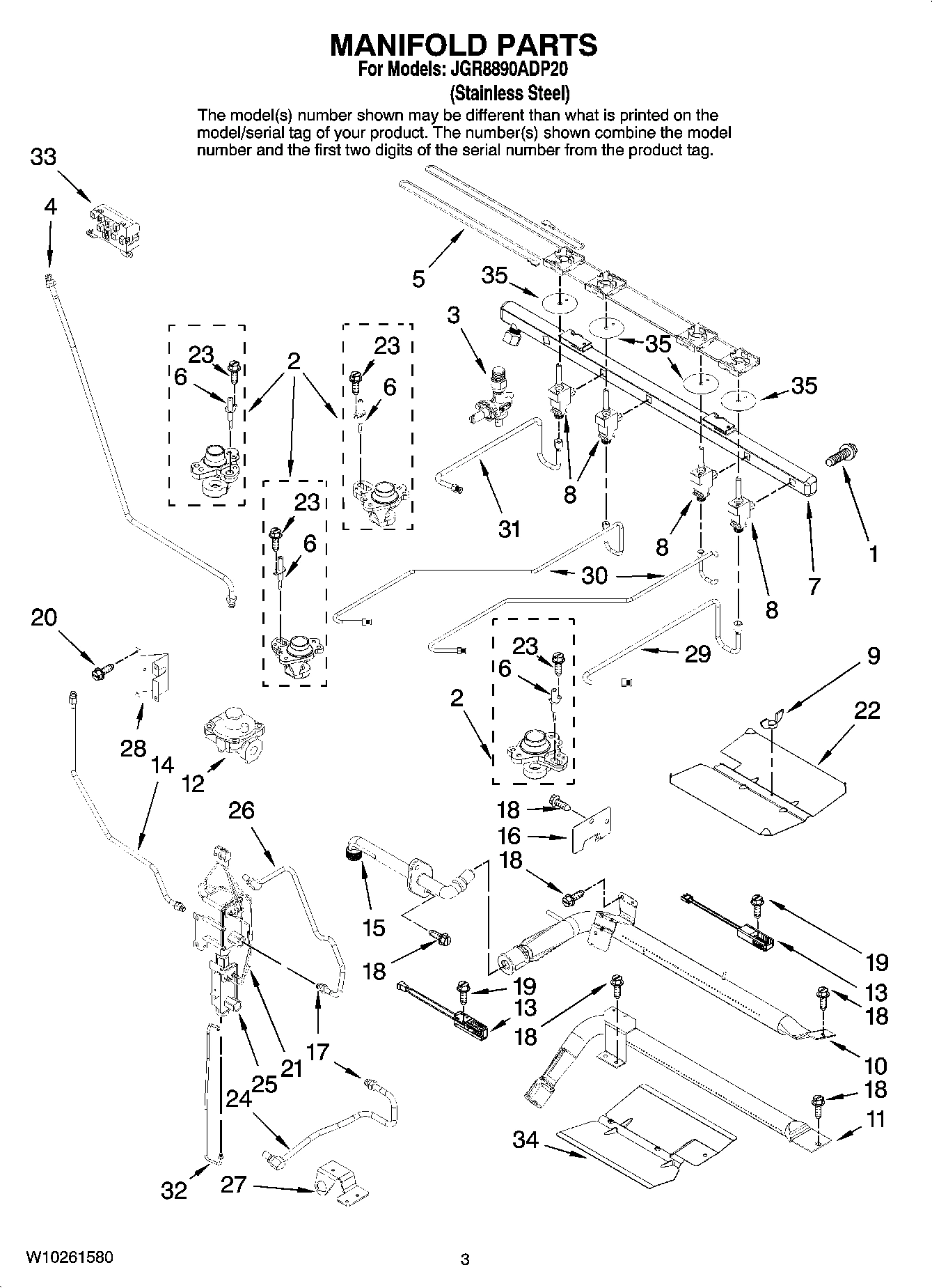 03 - MANIFOLD PARTS