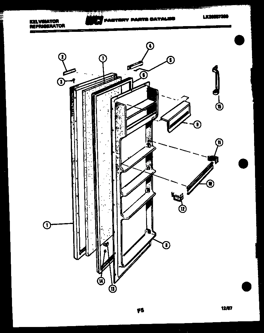 03 - REFRIGERATOR DOOR PARTS