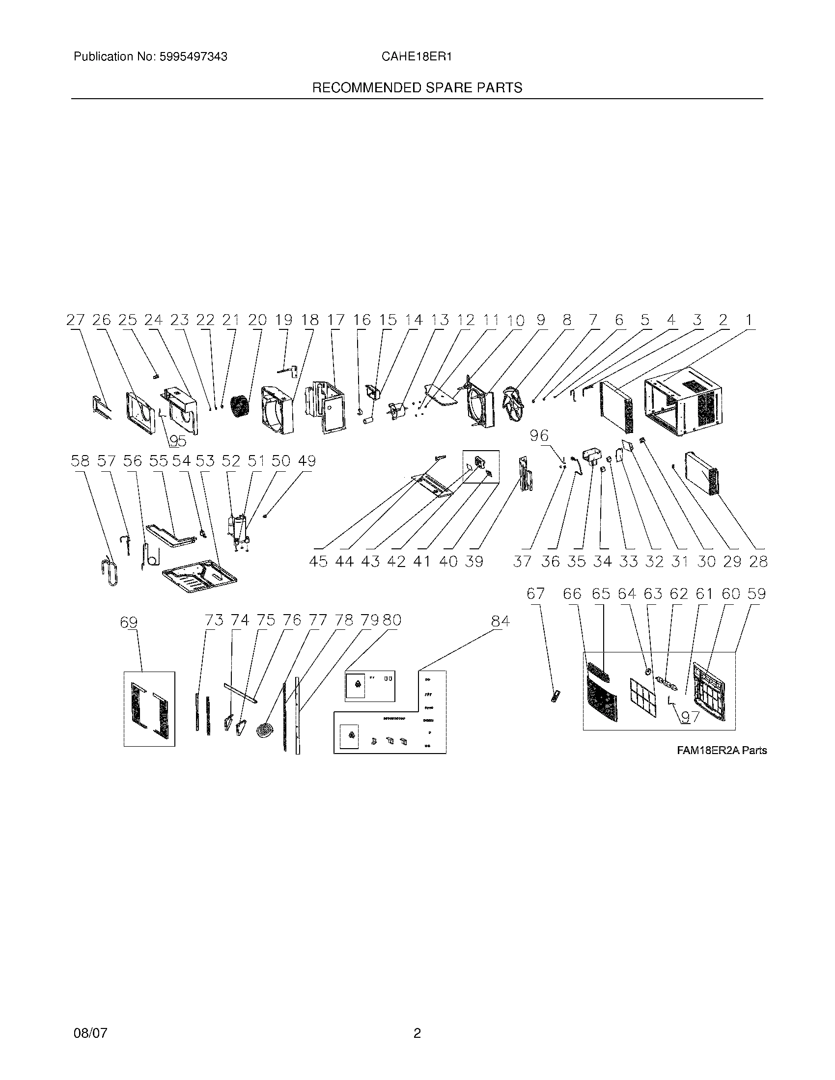 03 - RECOMMENDED SPARE PARTS