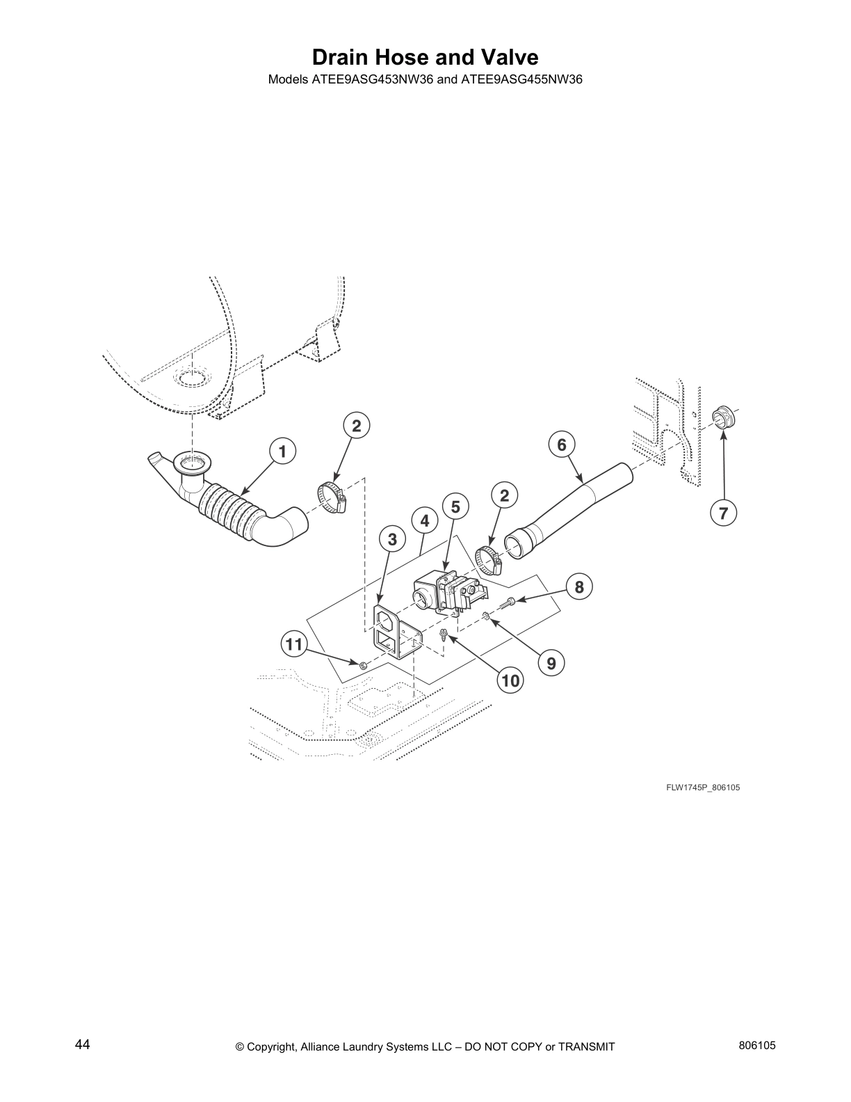 Drain Hose and Valve