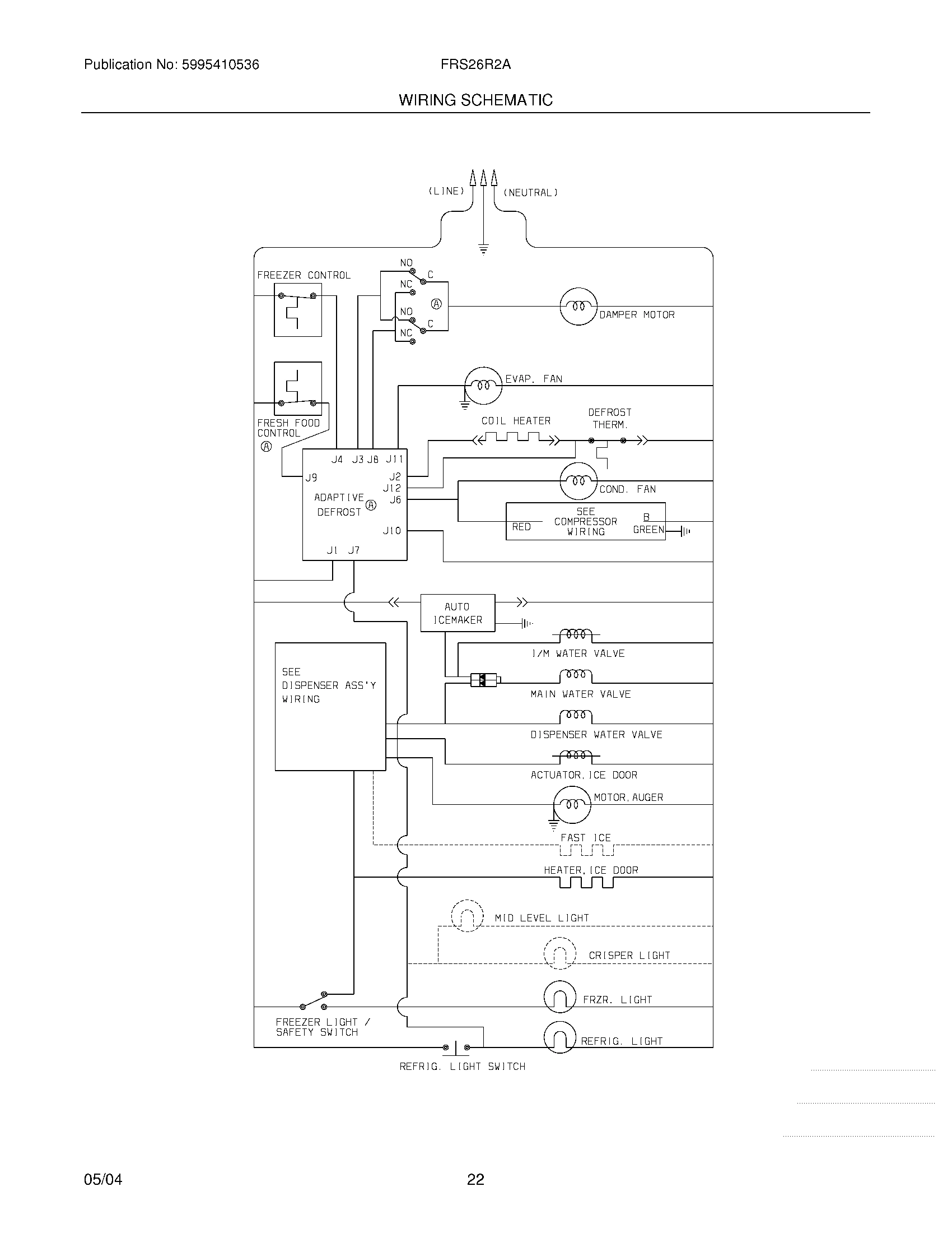 20 - WIRING SCHEMATIC