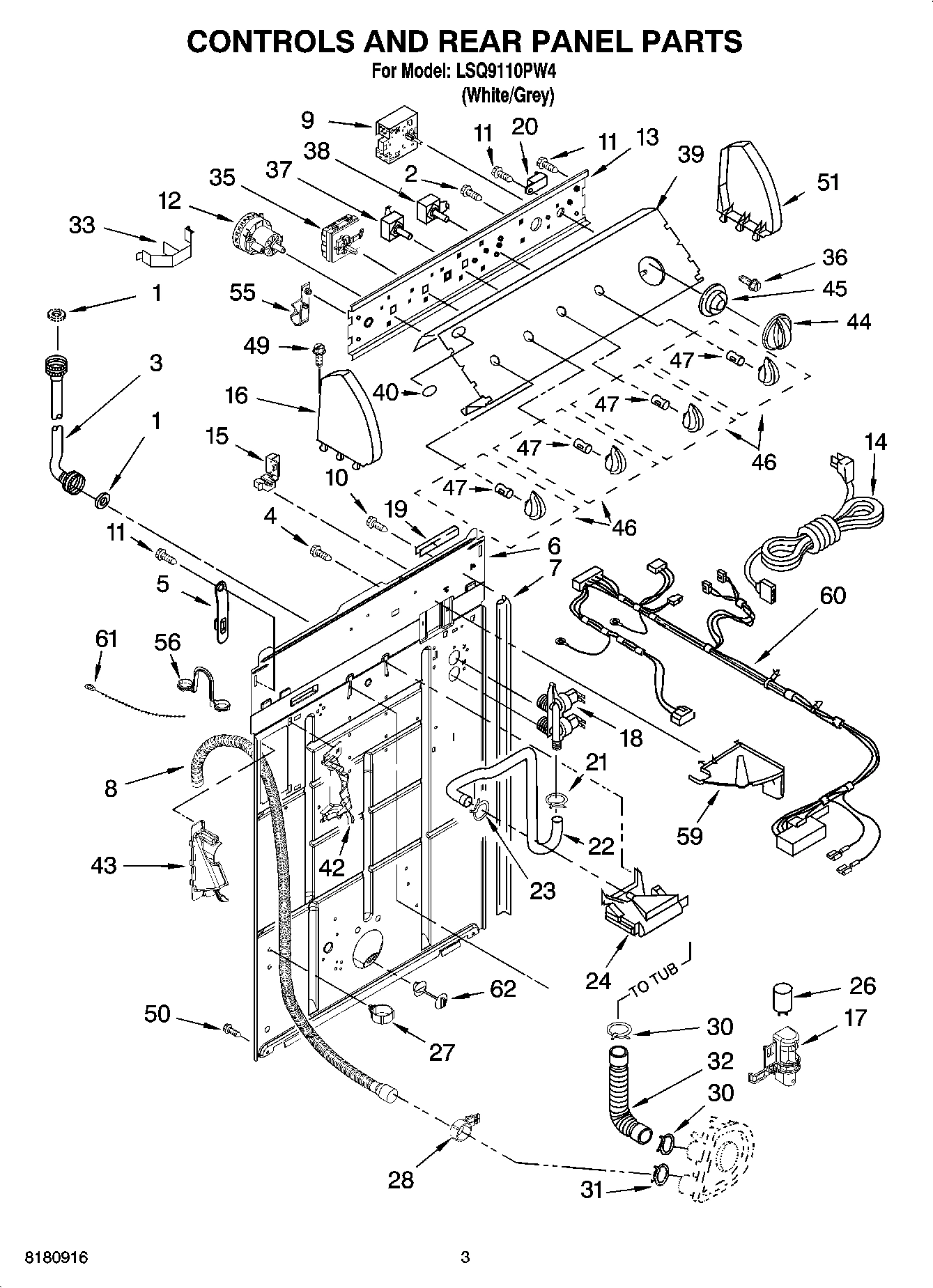 02 - CONTROLS AND REAR PANEL PARTS