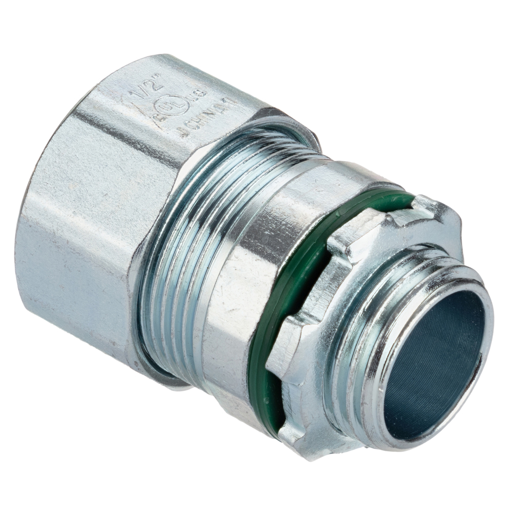 BRI 3000-RT 1/2" STEEL RIGID RAINTIGHT COMPRESSION CONNECTOR (USA)