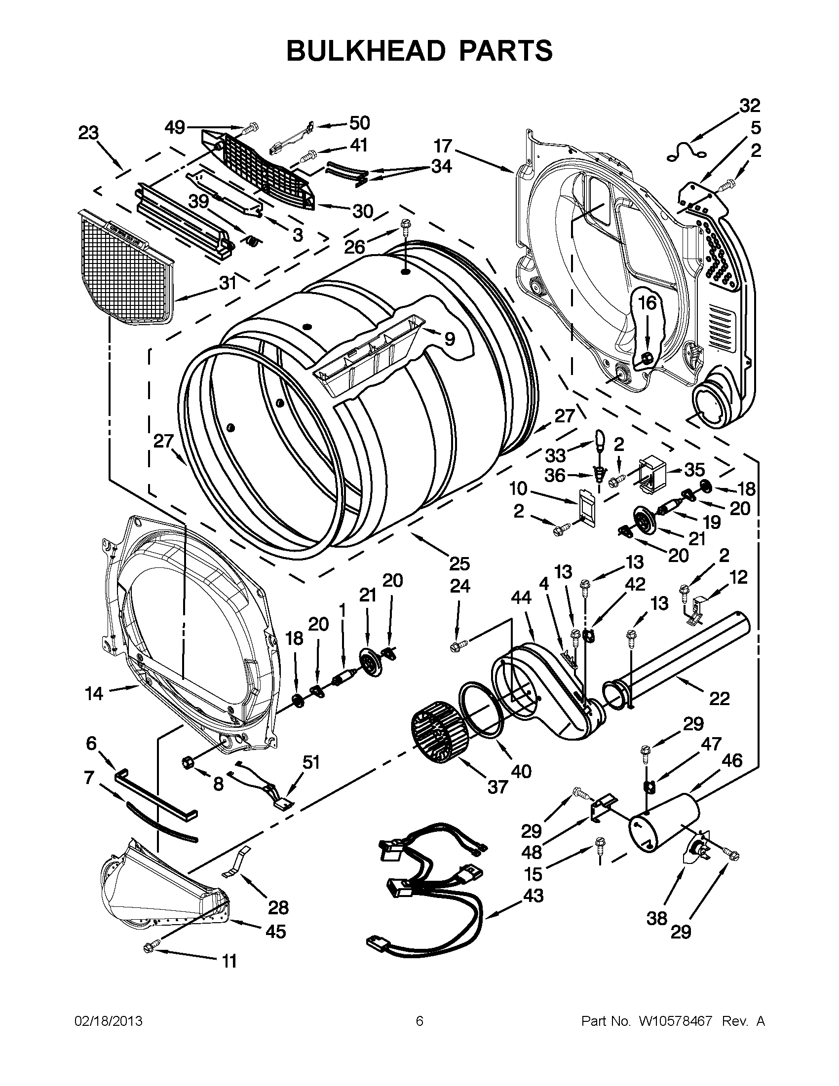 03 - BULKHEAD PARTS