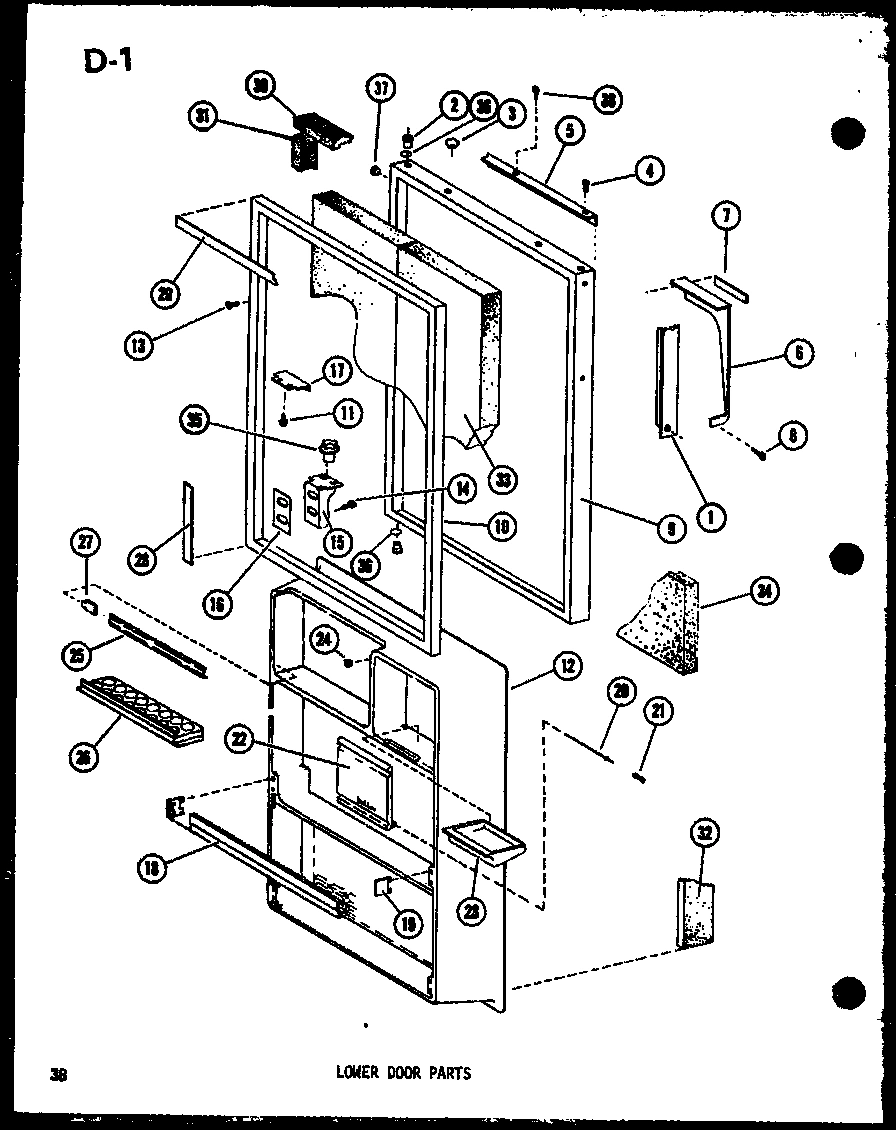 06 - LOWER DOOR PARTS