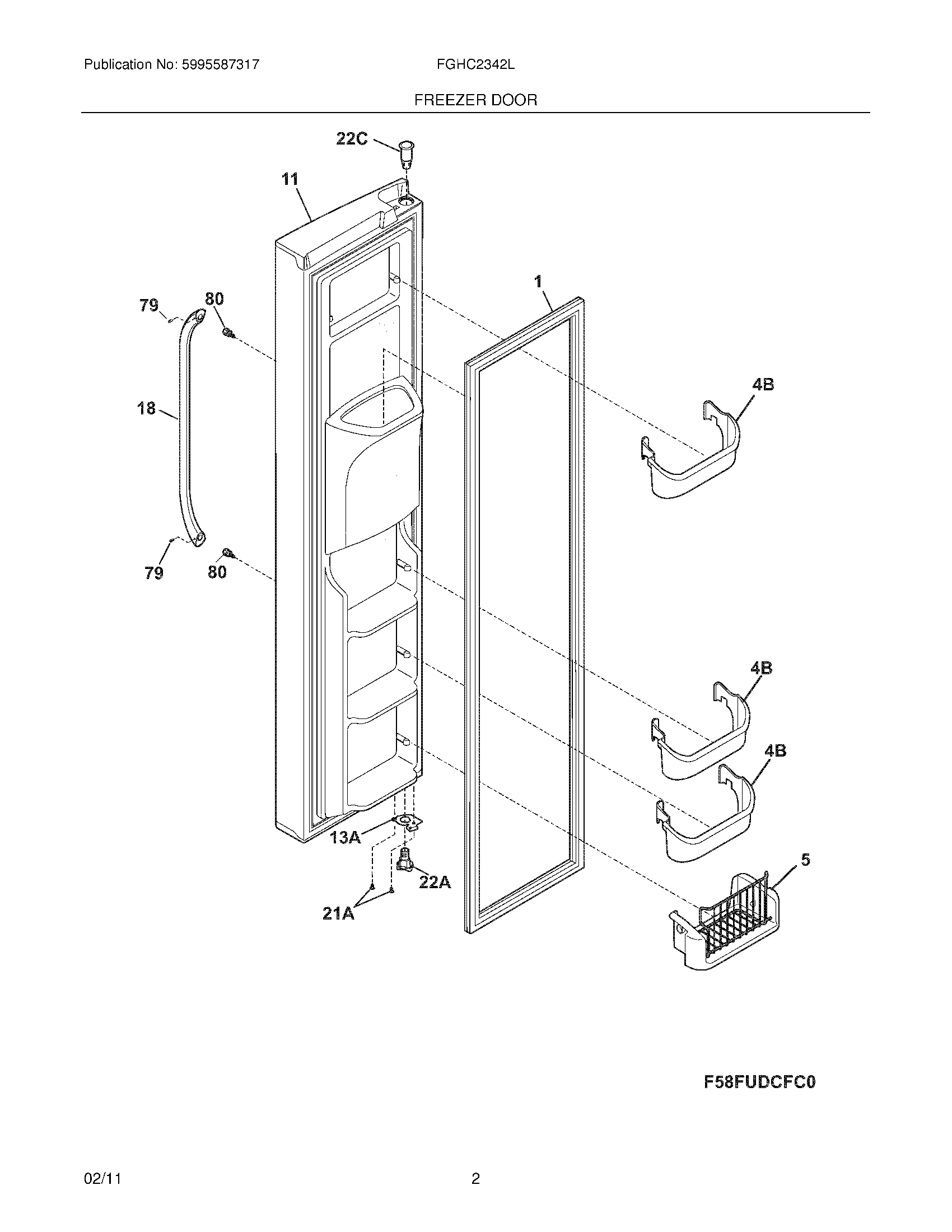 03 - FREEZER DOOR