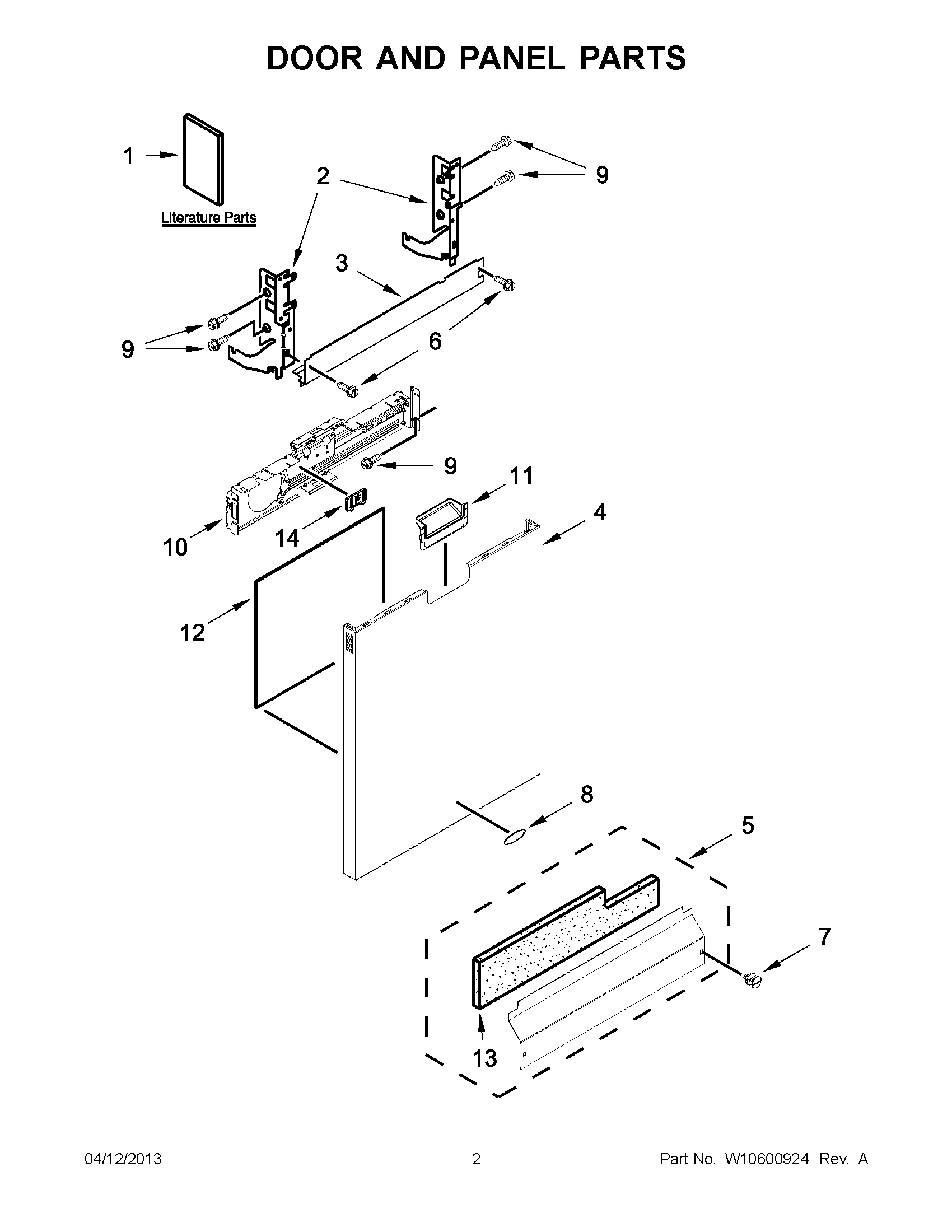 01 - DOOR AND PANEL PARTS
