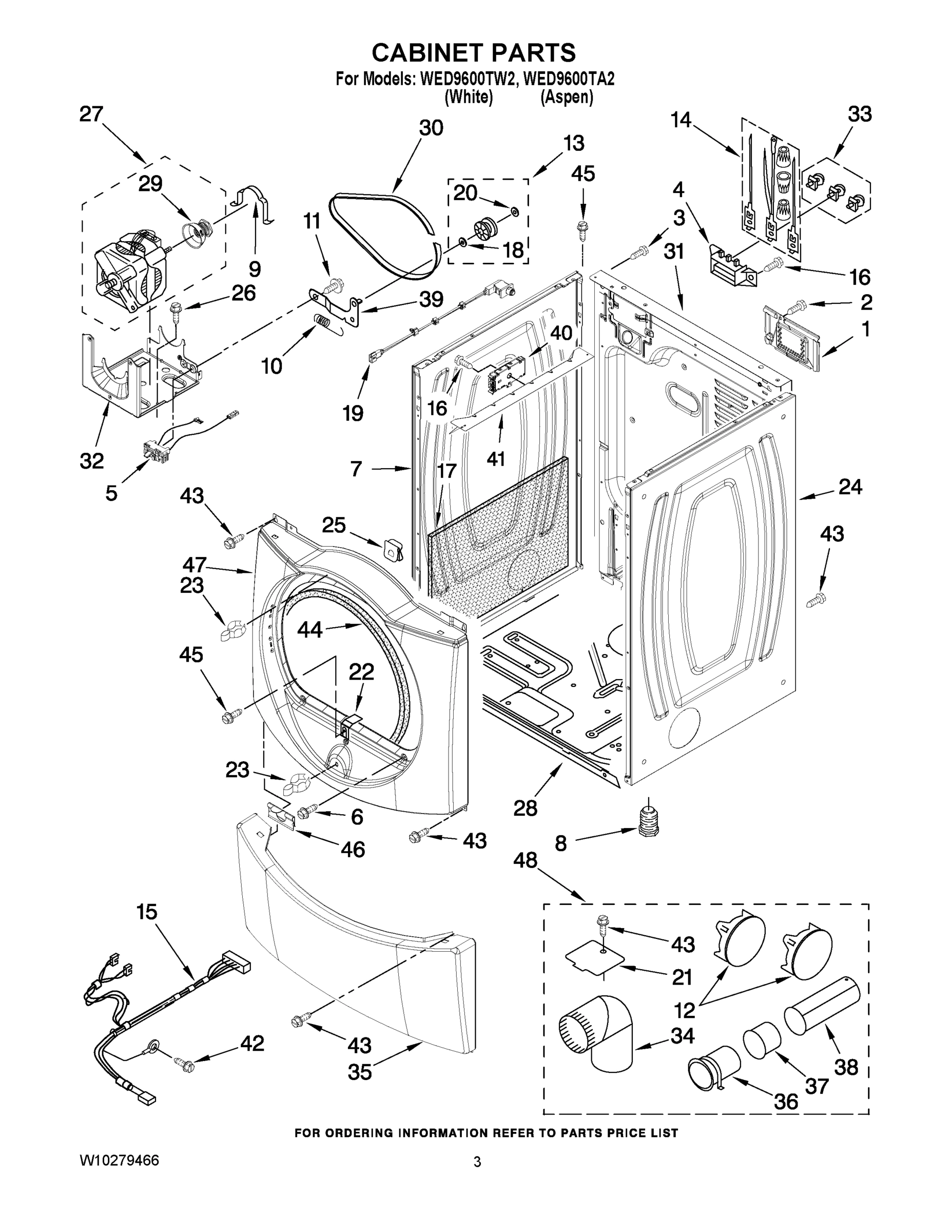 02 - CABINET PARTS