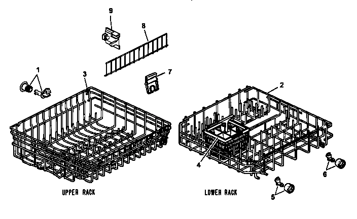 04 - UPPER/LOWER RACKS