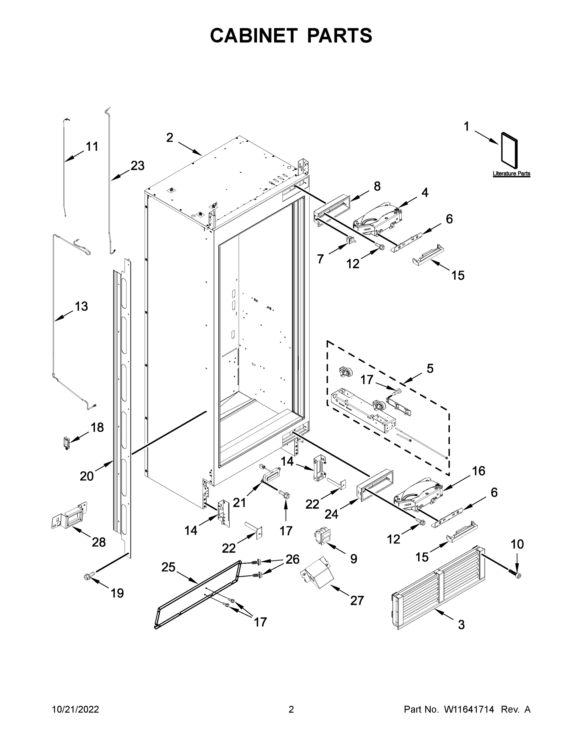02 - CABINET PARTS