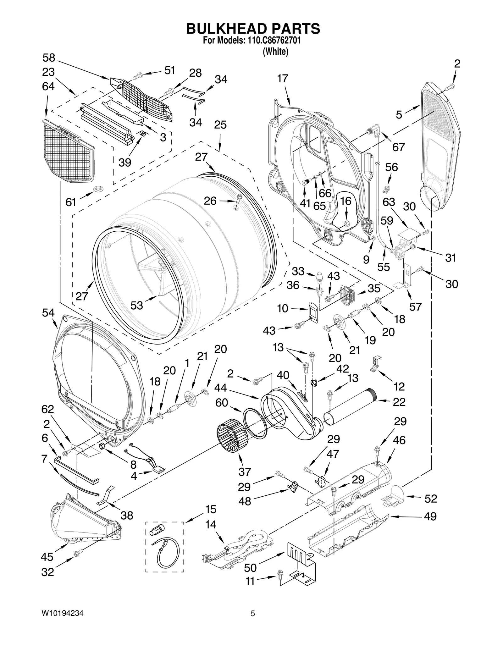 BULKHEAD PARTS