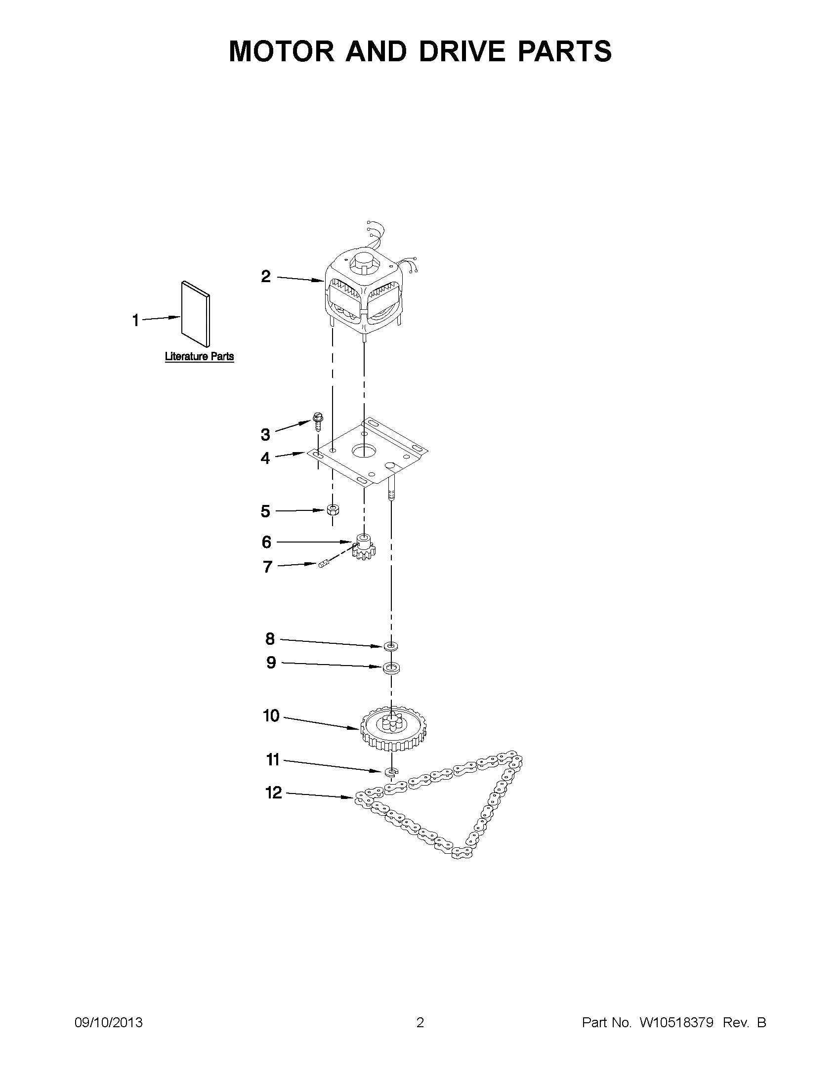 02 - MOTOR AND DRIVE PARTS