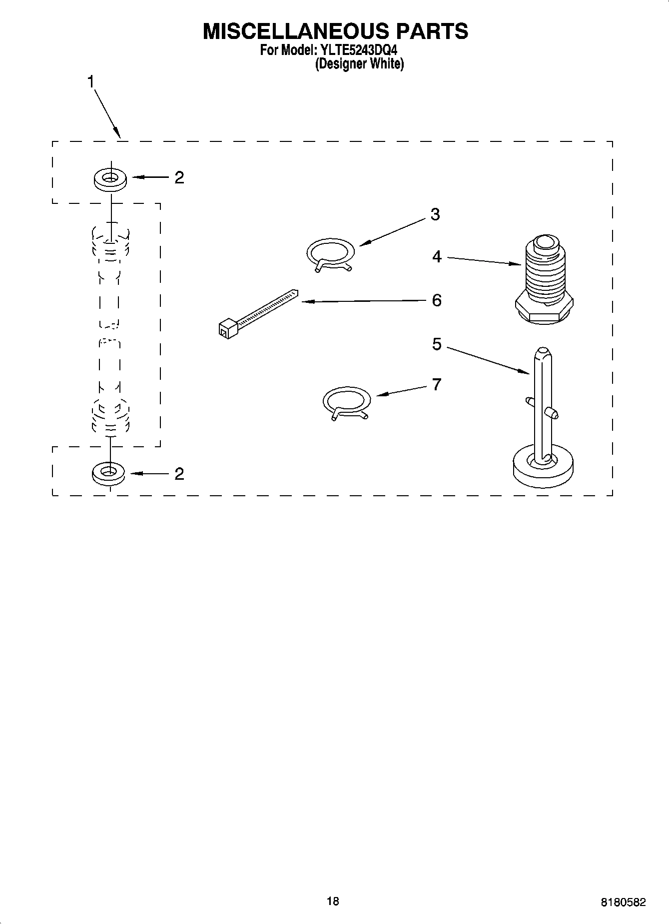15 - MISCELLANEOUS  PARTS, OPTIONAL PARTS (NOT INCLUDED)