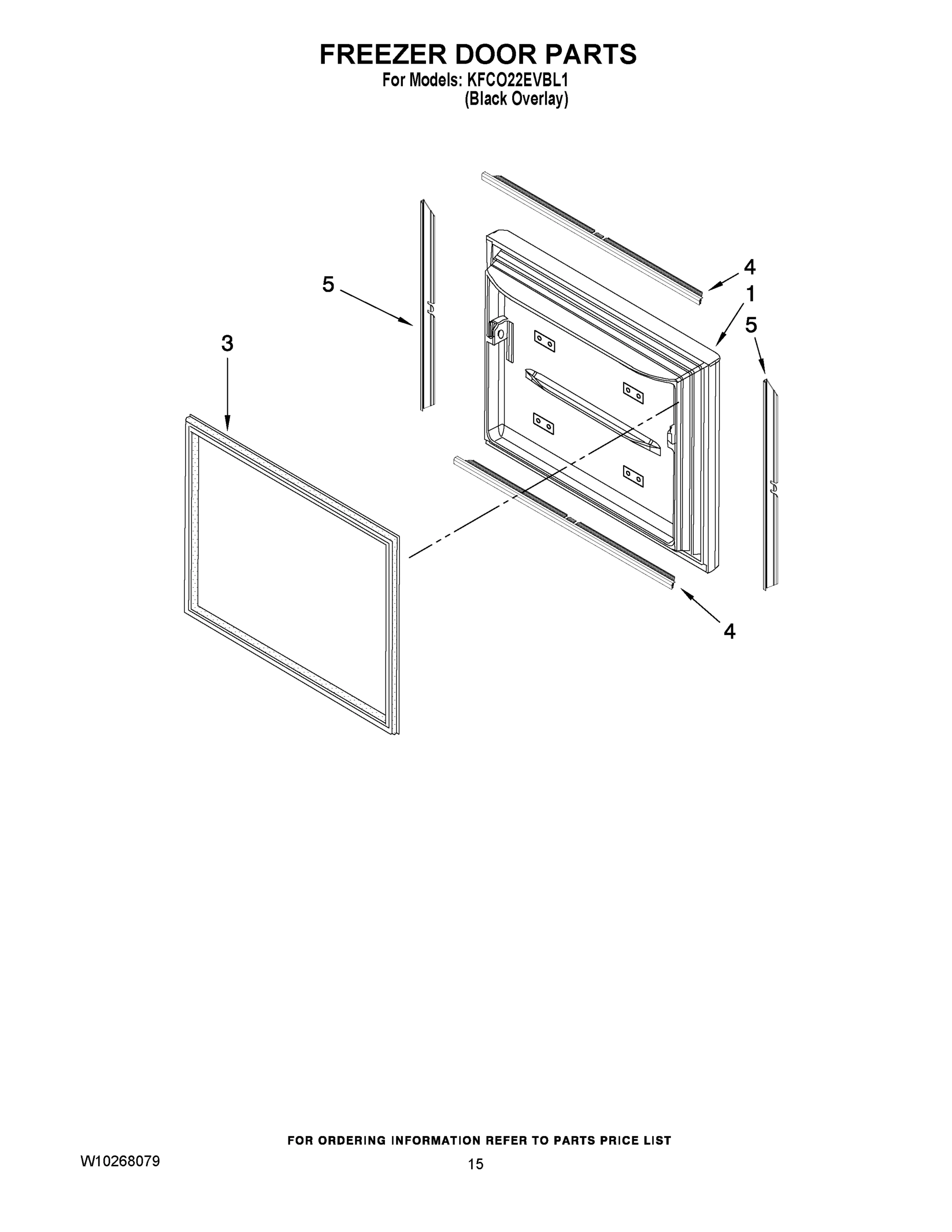 08 - FREEZER DOOR PARTS