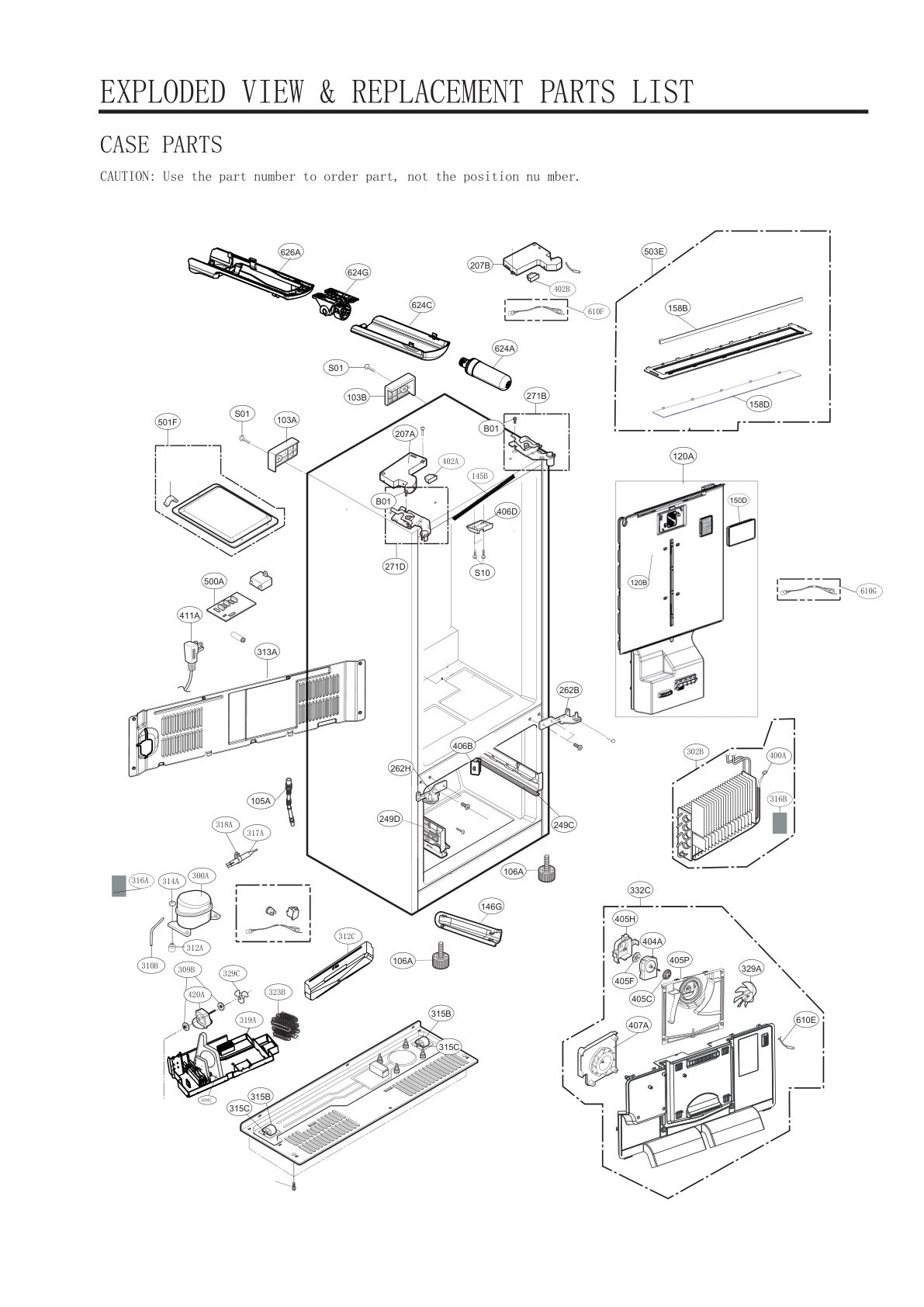 CASE PARTS