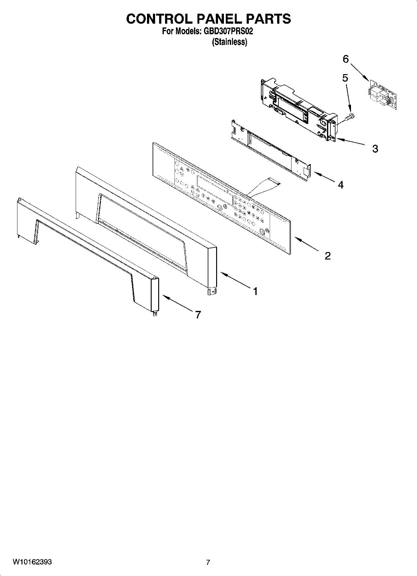 05 - CONTROL PANEL PARTS