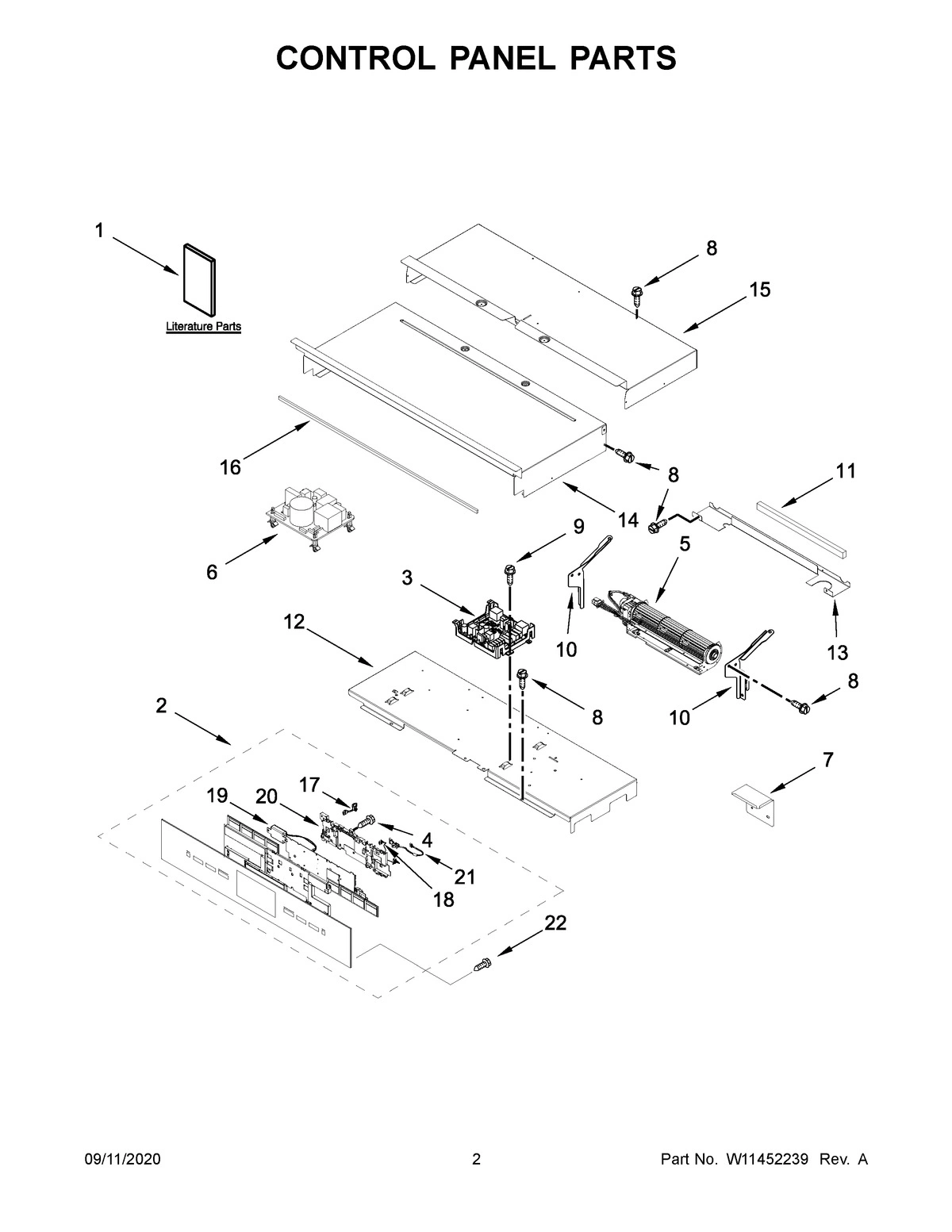02 - CONTROL PANEL PARTS