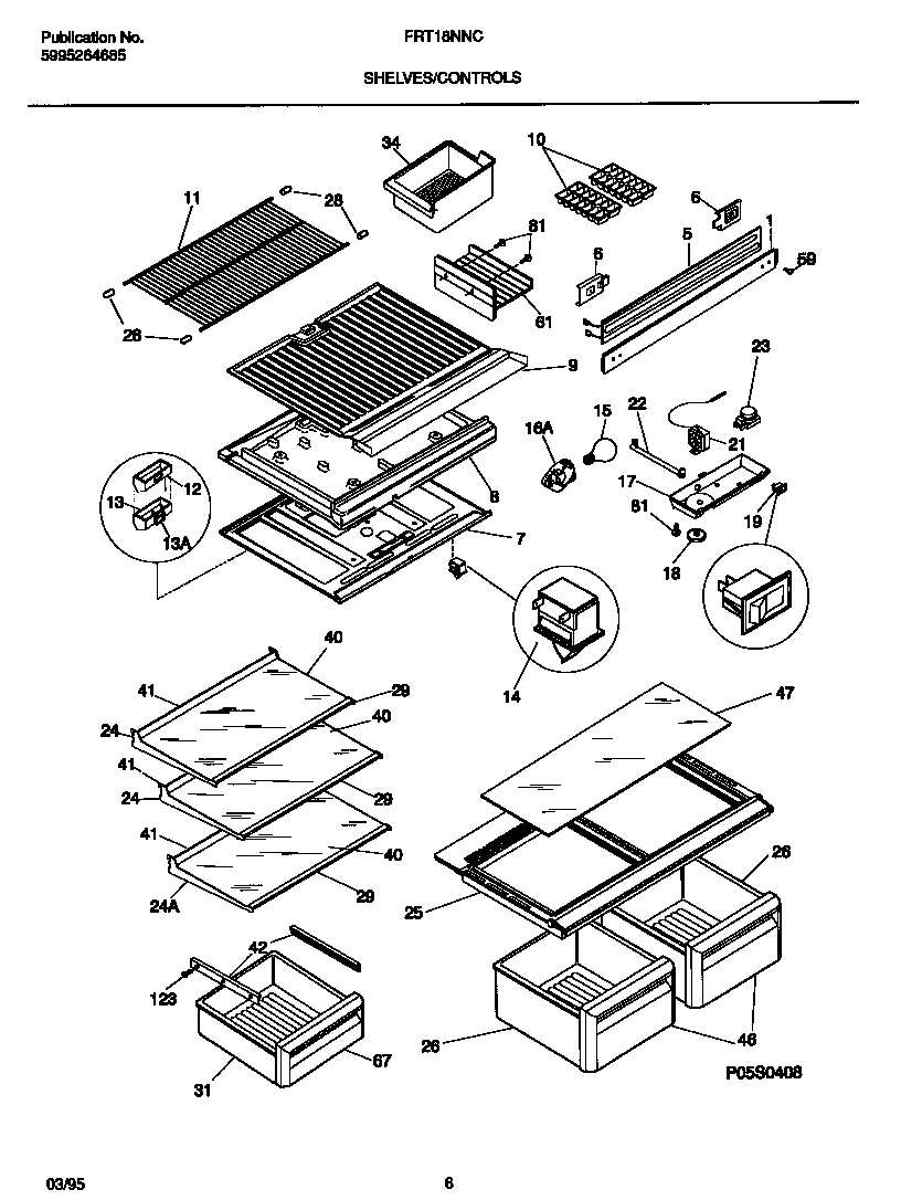 04 - SHELVES/CONTROLS