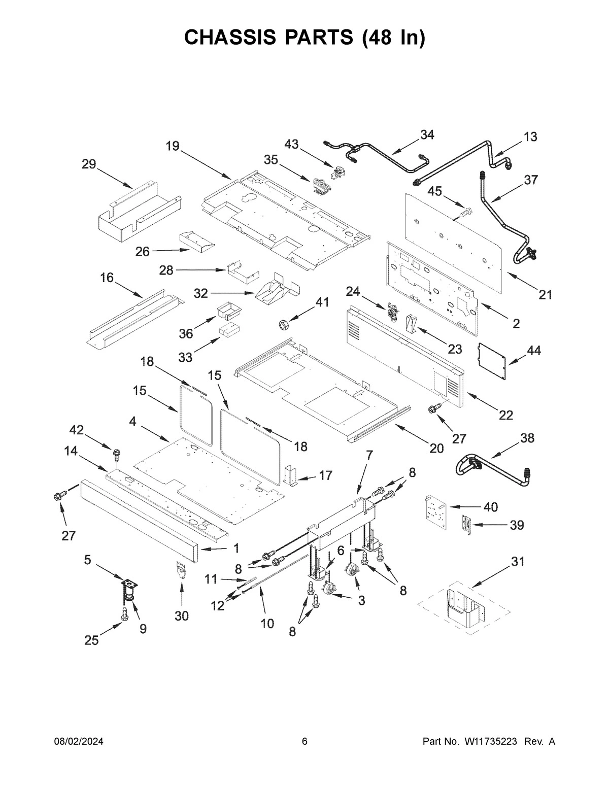 04 - CHASSIS PARTS (48 IN)