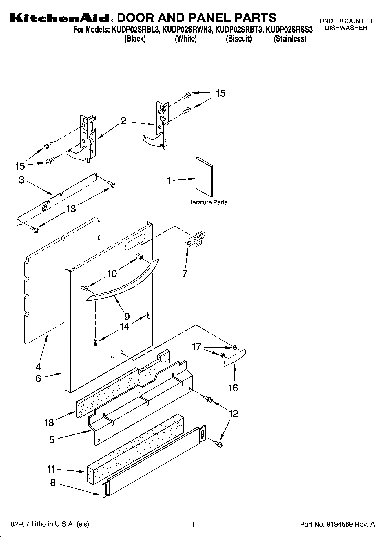 01 - DOOR AND PANEL PARTS