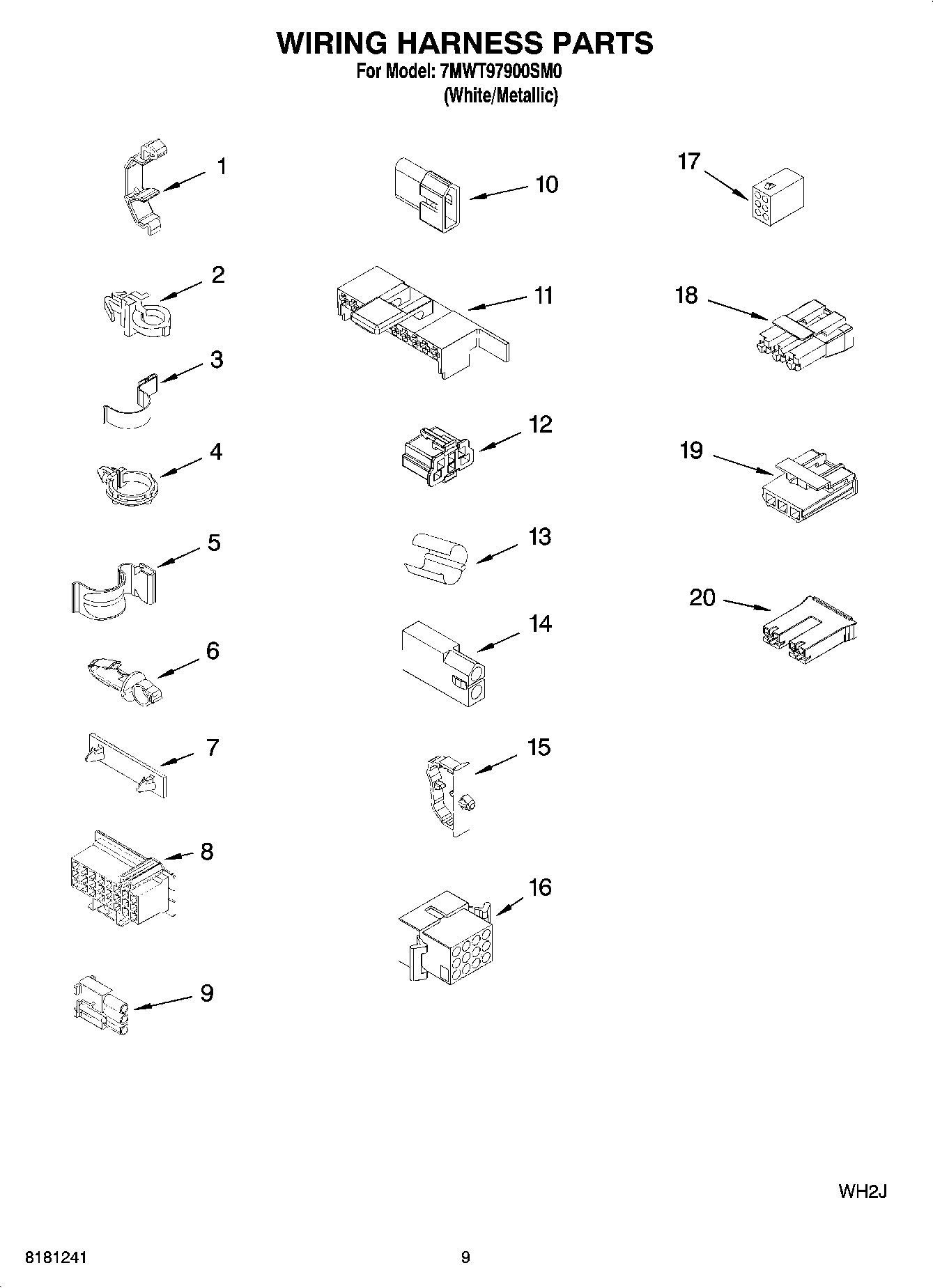 06 - WIRING HARNESS PARTS