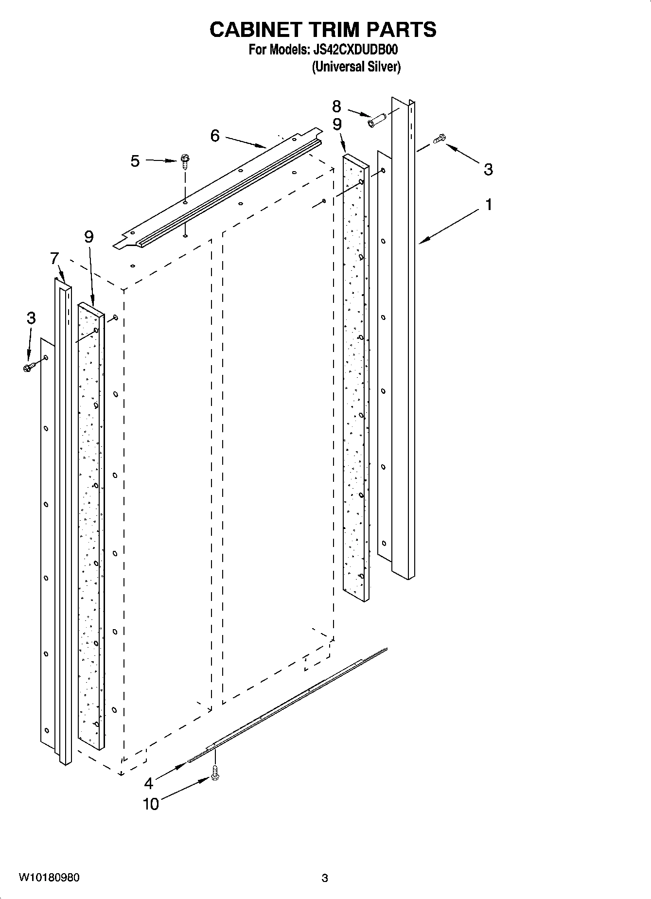 02 - CABINET TRIM PARTS