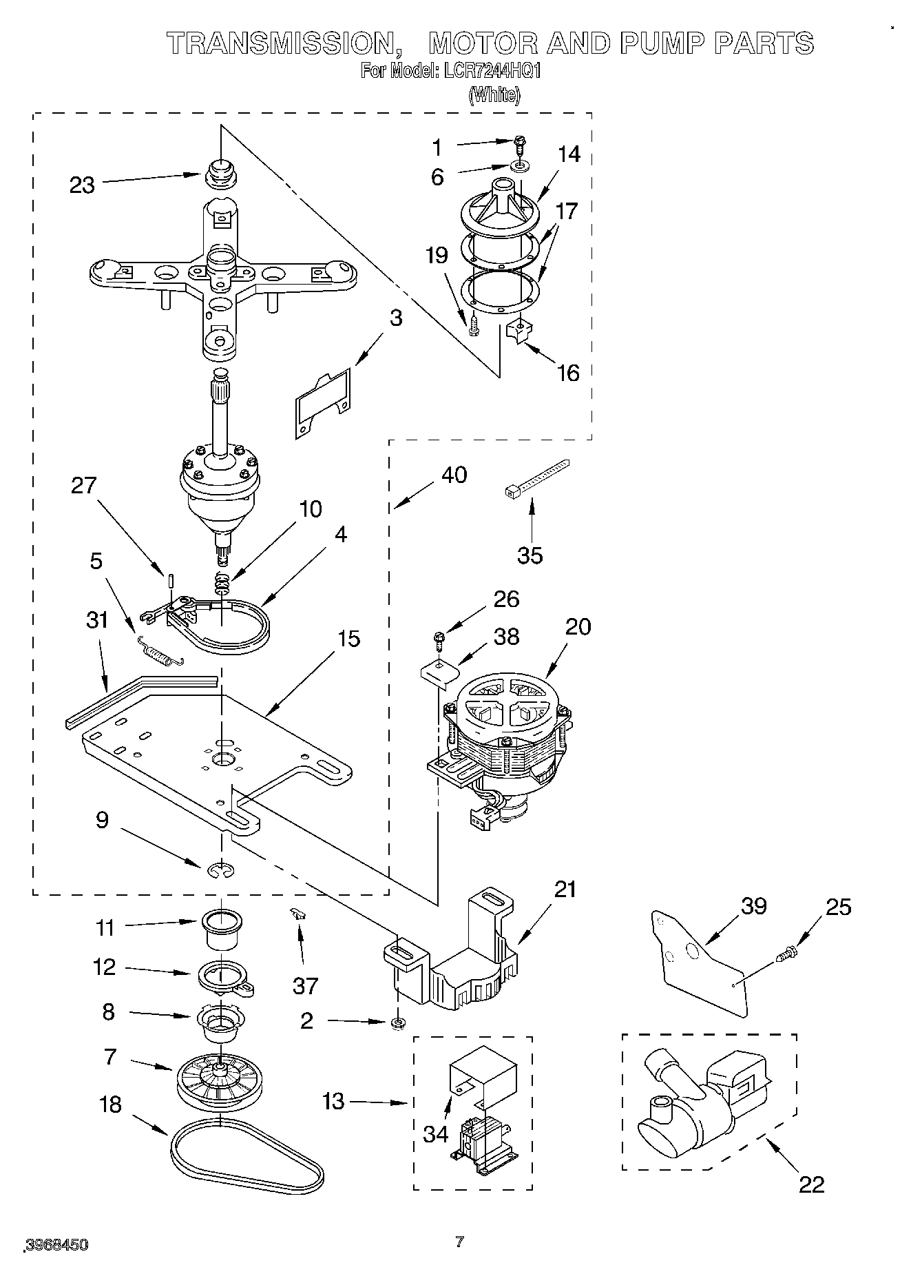 04 - TRANSMISSION, MOTOR AND PUMP