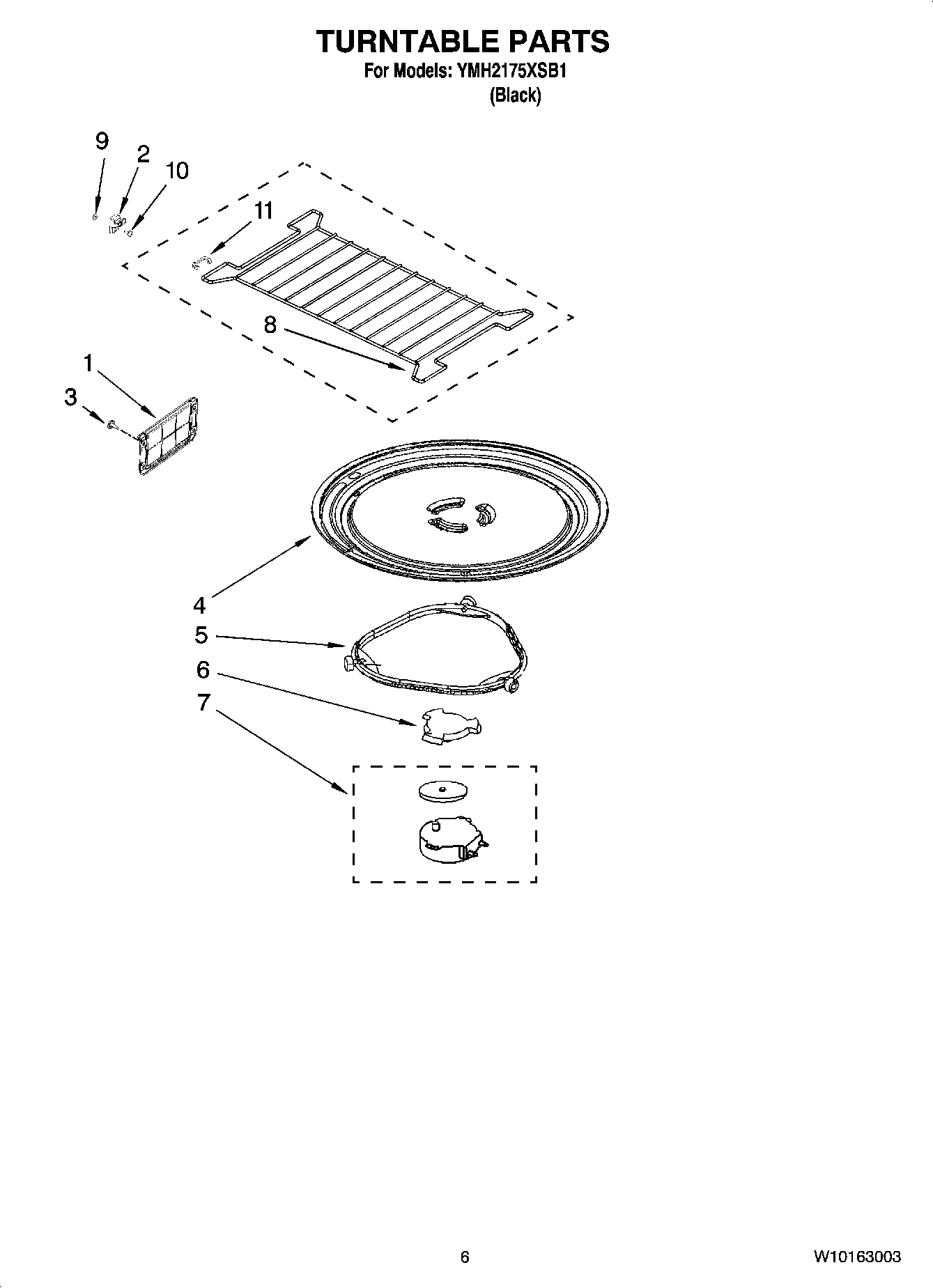 05 - TURNTABLE PARTS