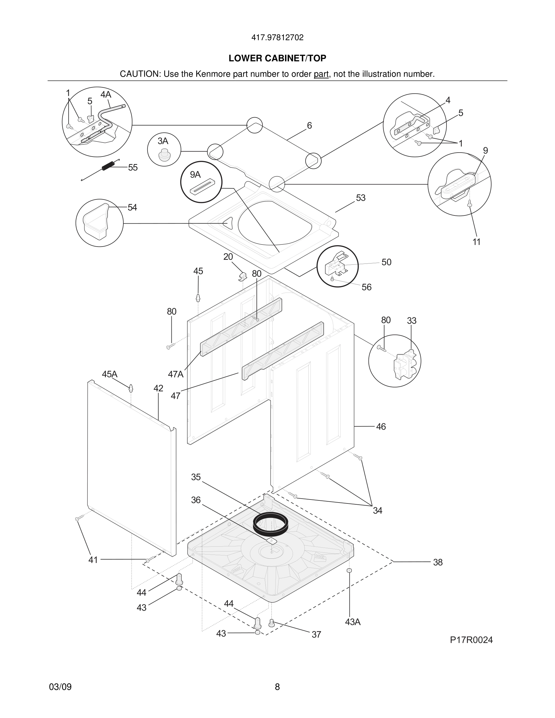 09 - LOWER CABINET/TOP