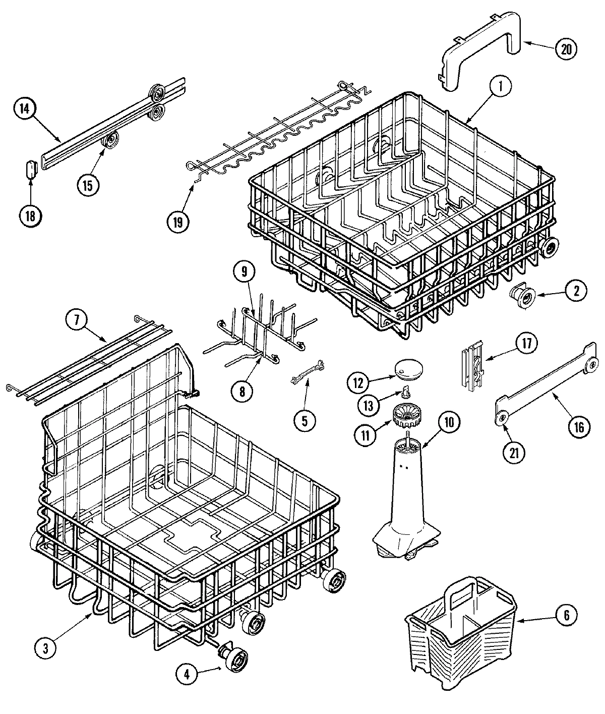 06 - TRACK & RACK ASSEMBLY