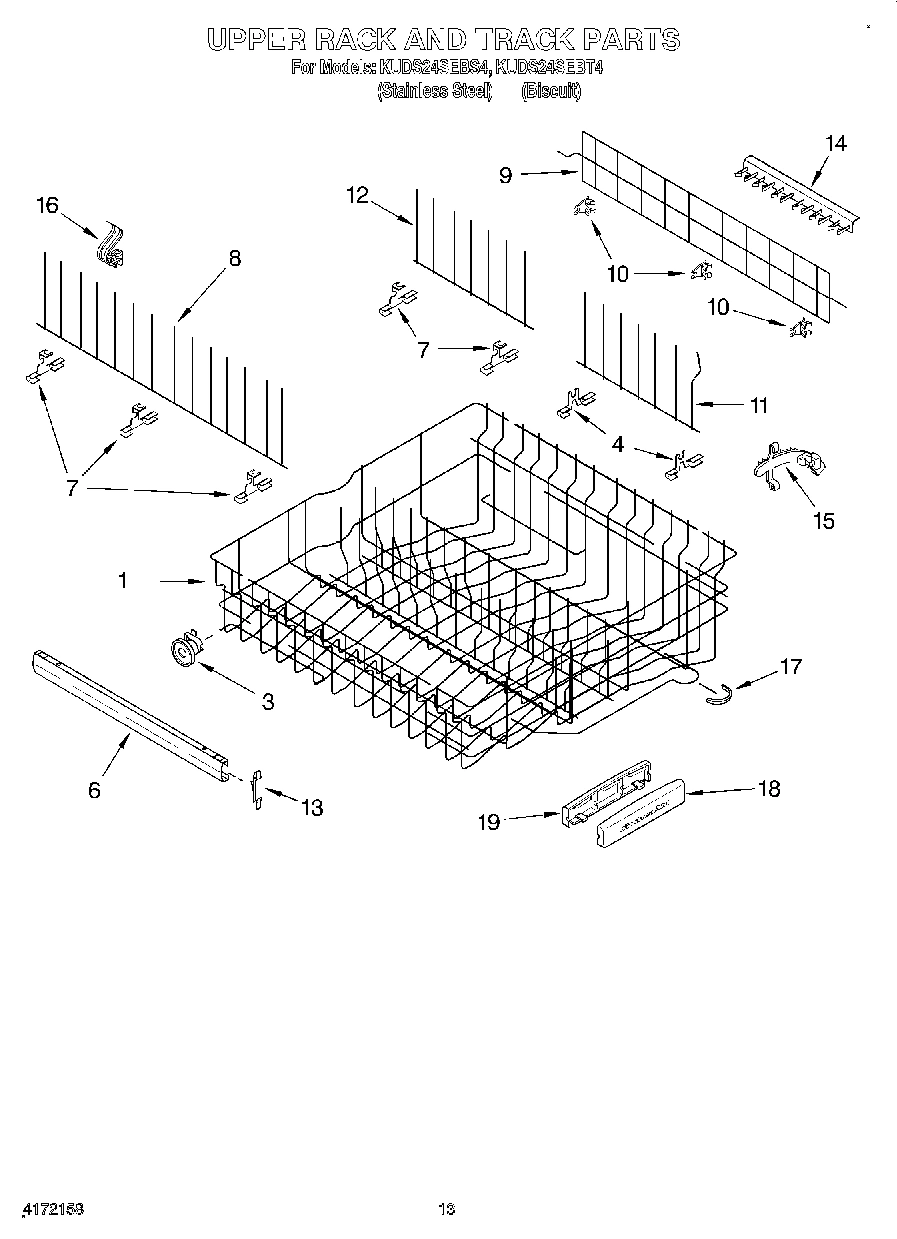 10 - UPPER RACK AND TRACK