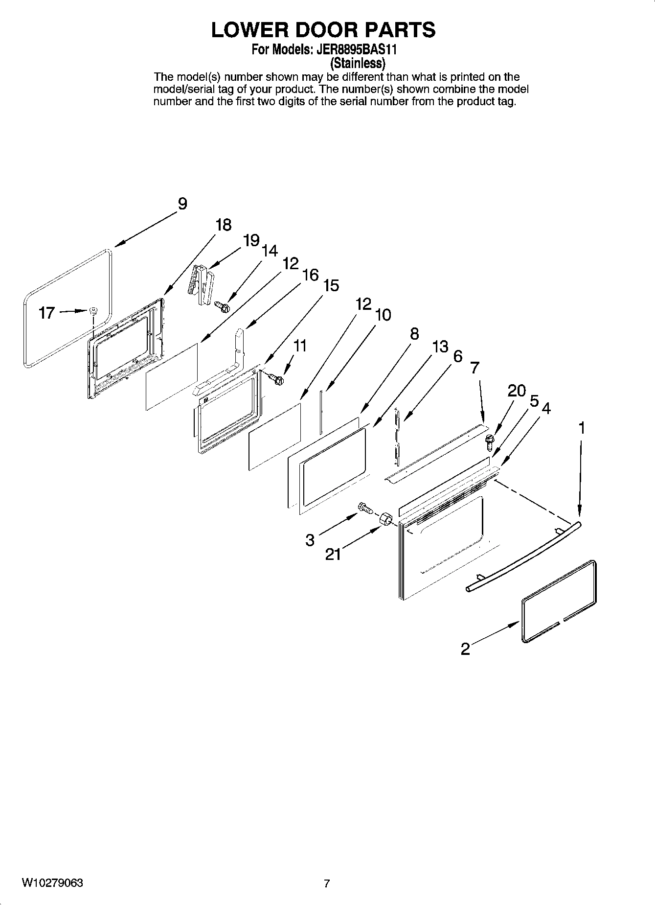 05 - LOWER DOOR PARTS