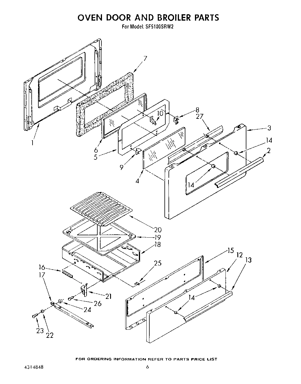 06 - OVEN DOOR AND BROILER