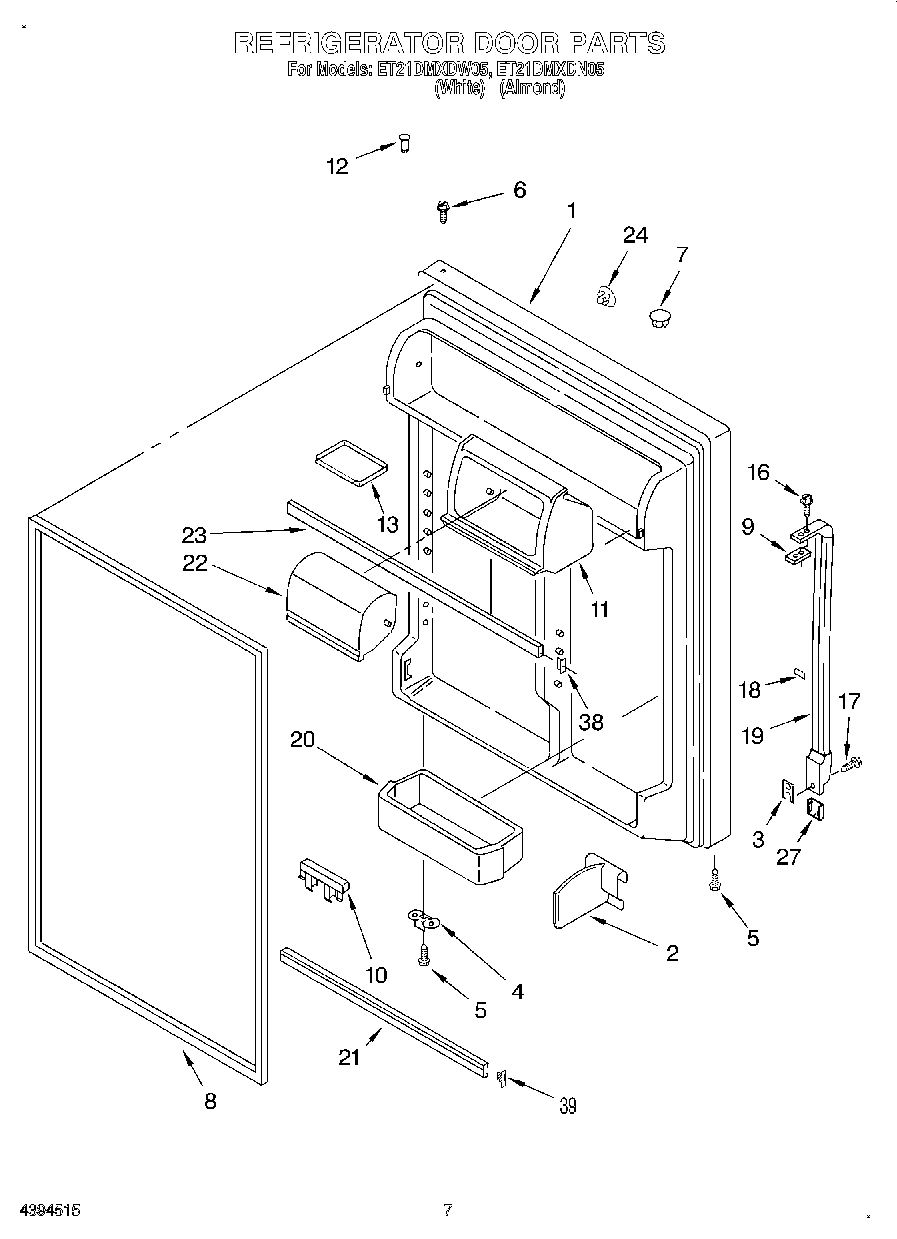 04 - REFRIGERATOR DOOR