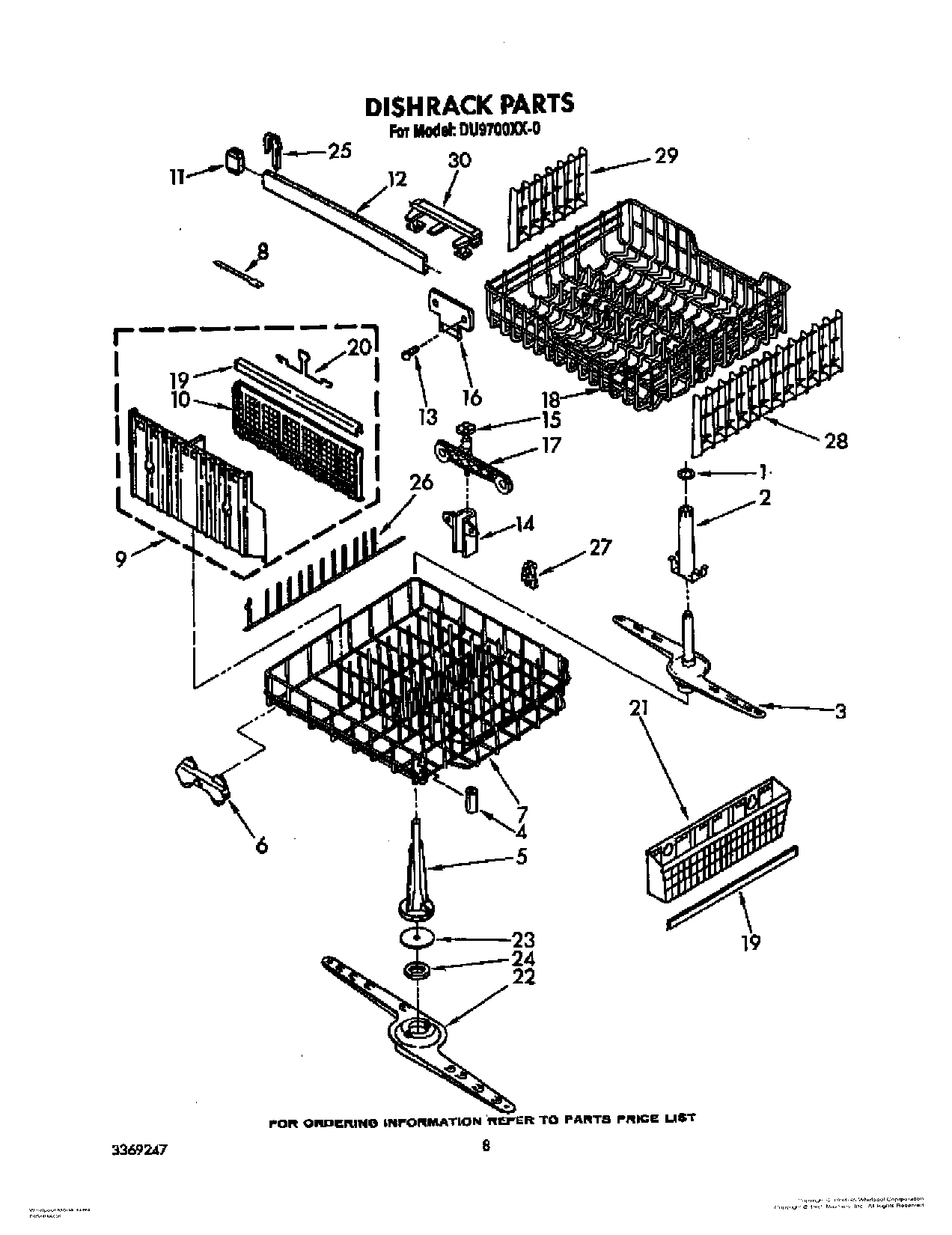 07 - DISHRACK, LIT/OPTIONAL
