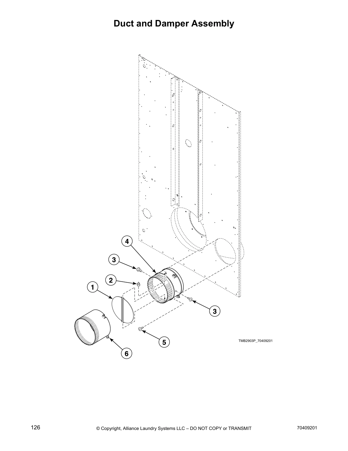 Duct and Damper Assembly