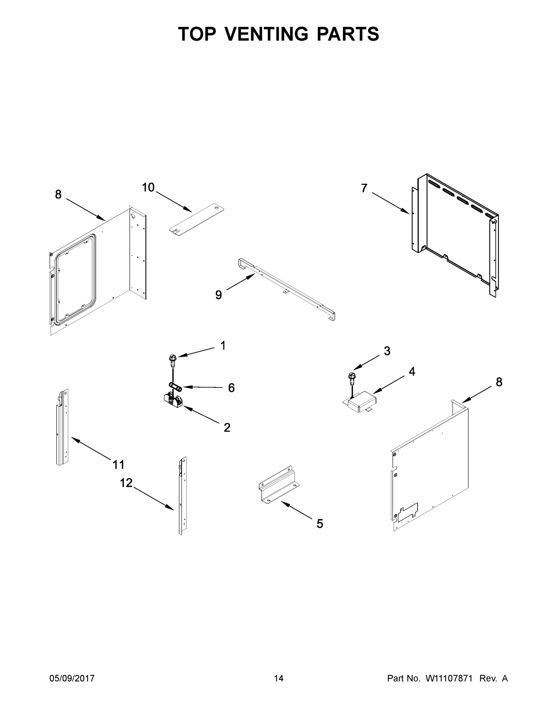 08 - TOP VENTING PARTS