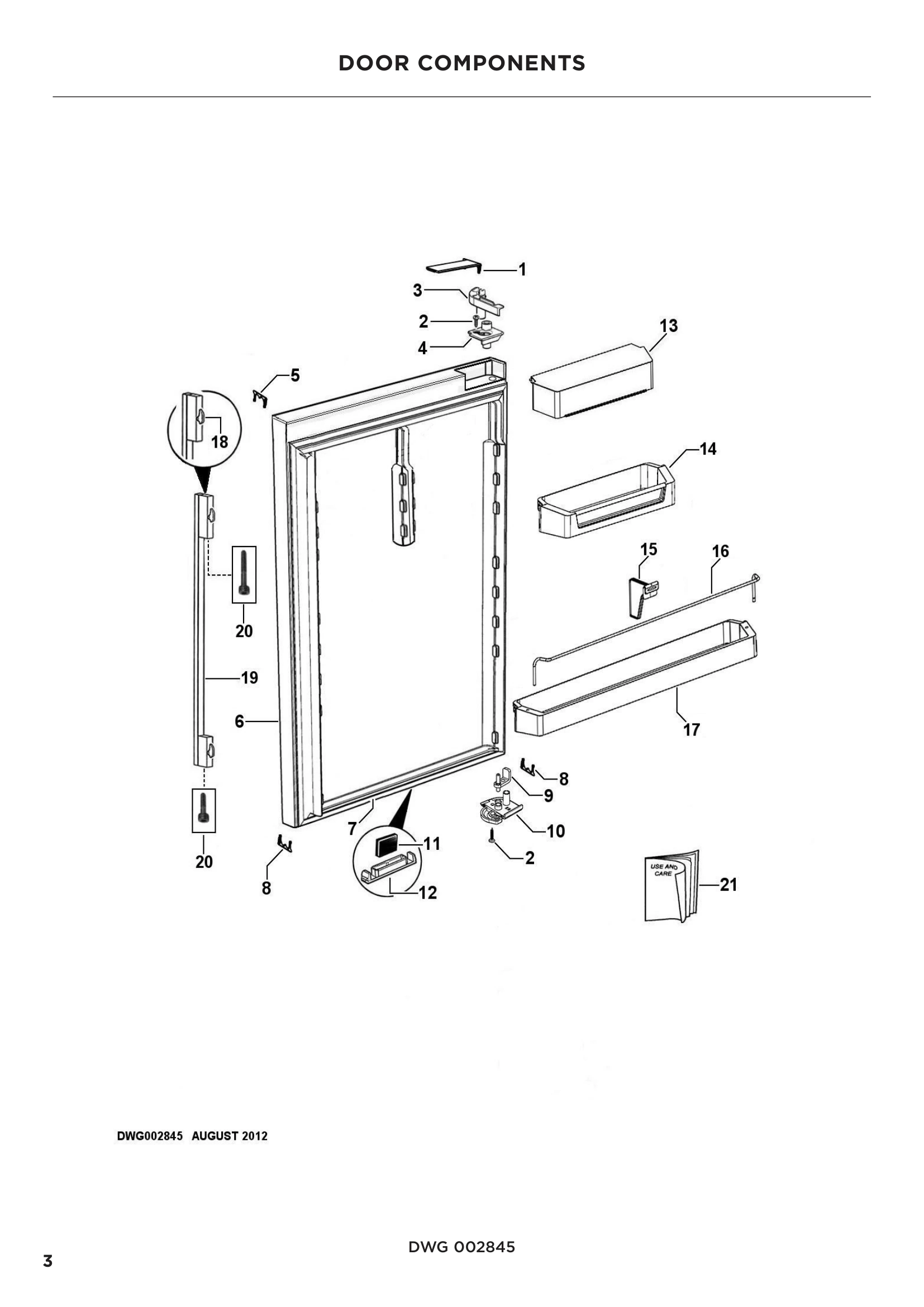 DOOR COMPONENTS