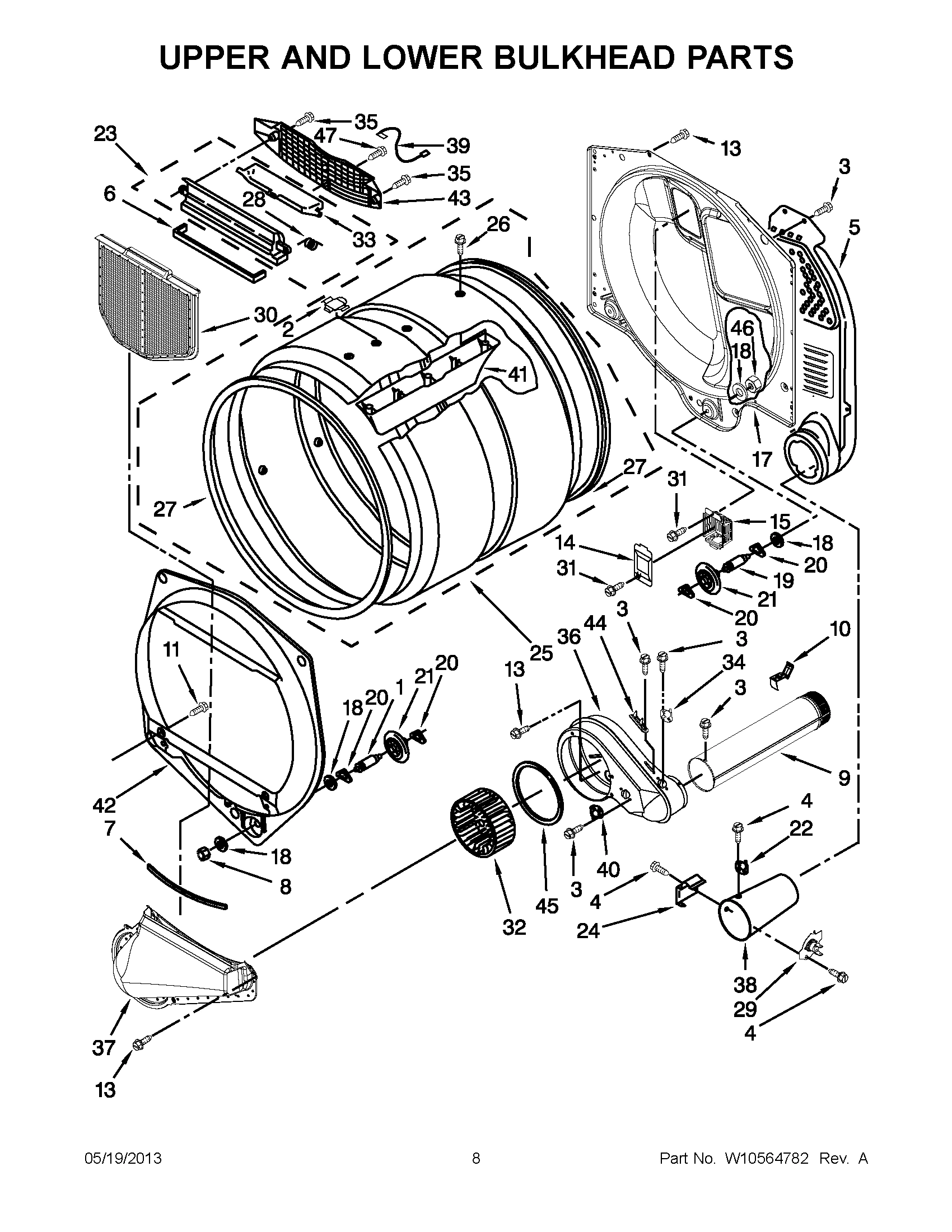 04 - UPPER AND LOWER BULKHEAD PARTS