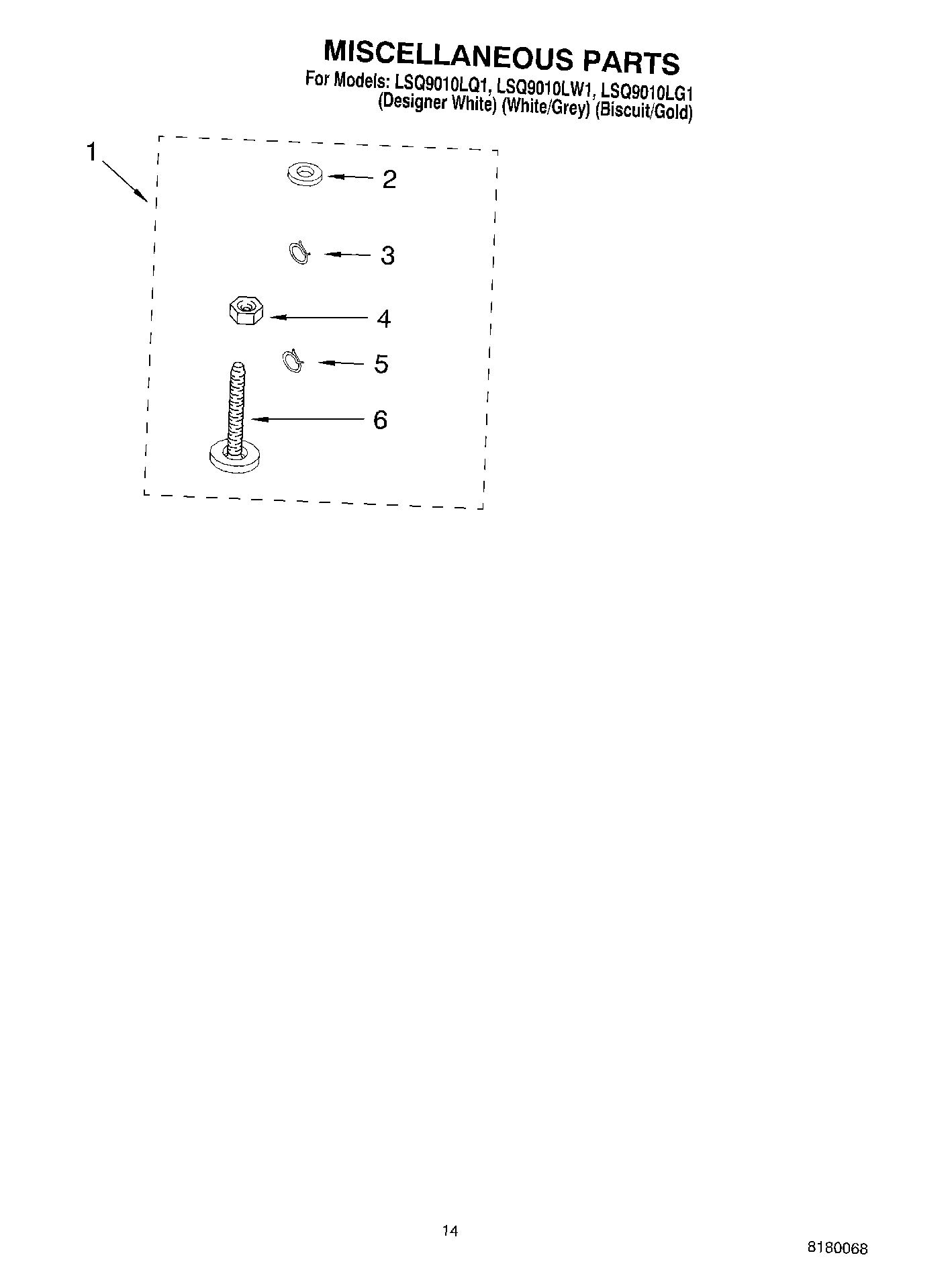 10 - MISCELLANEOUS PARTS - OPTIONAL PARTS (NOT INCLUDED