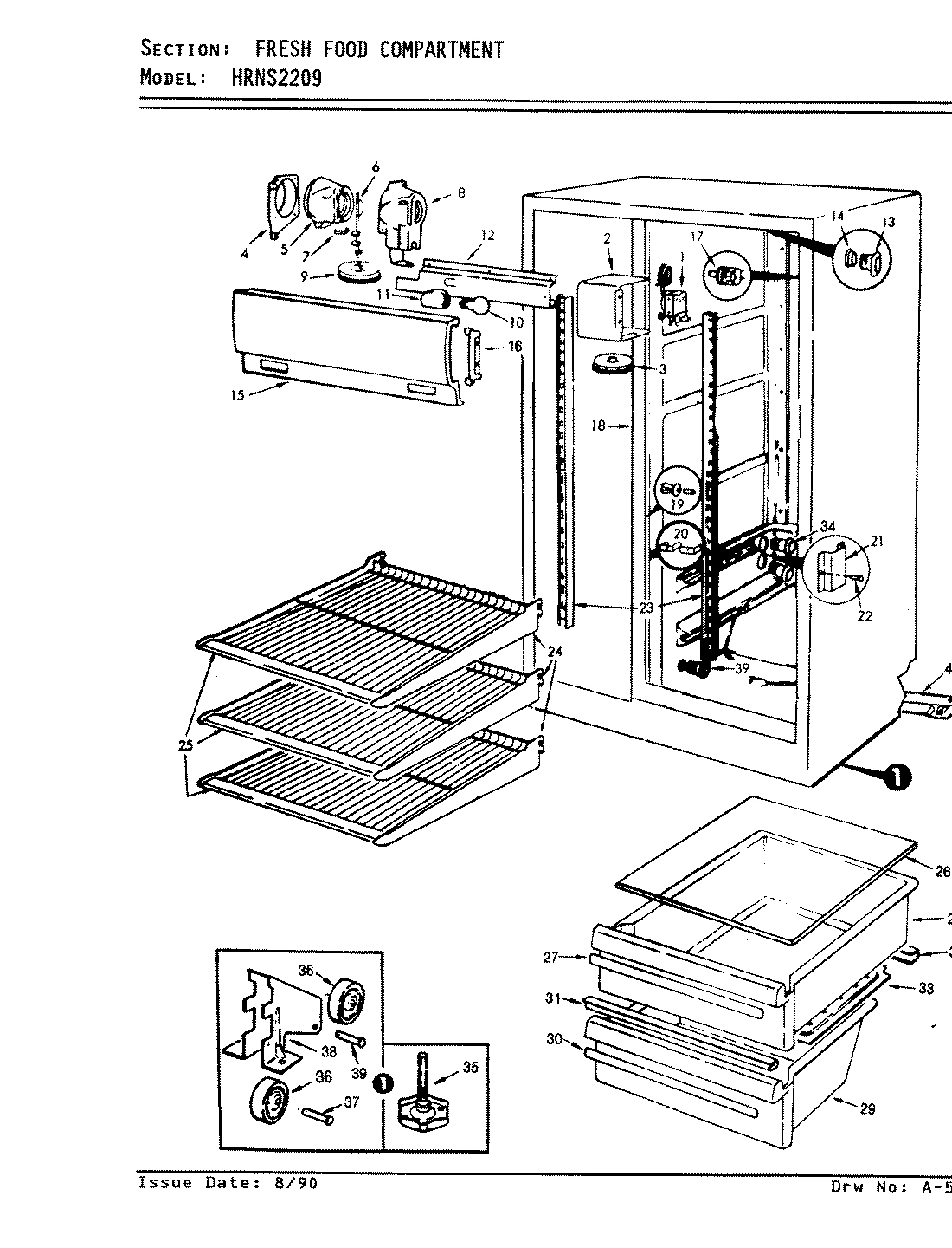 03 - FRESH FOOD COMPARTMENT