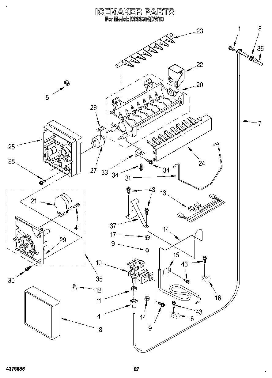 17 - ICEMAKER, LITERATURE