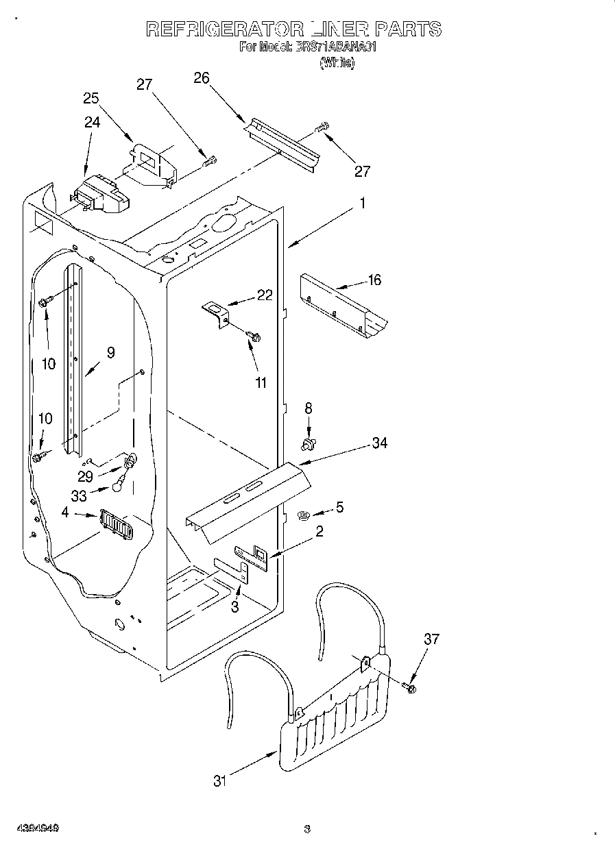 02 - REFRIGERATOR LINER