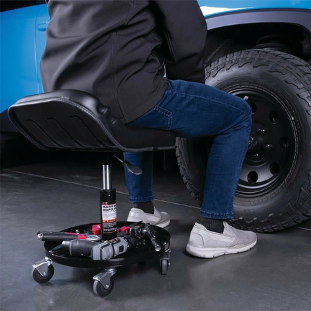 W85020 Performance Tool Pneumatic Seat Tractor Creeper - Image 4