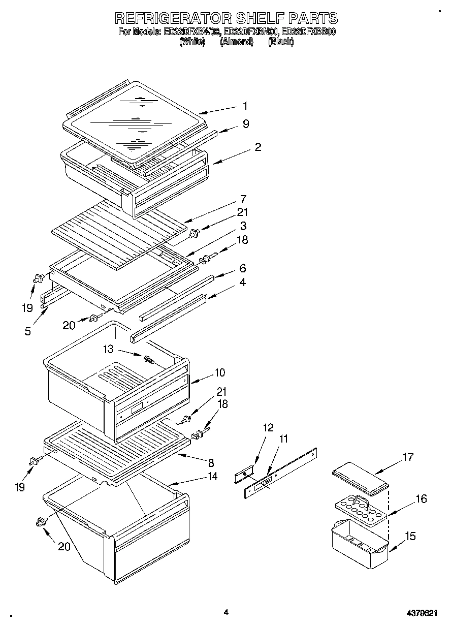 03 - REFRIGERATOR SHELF
