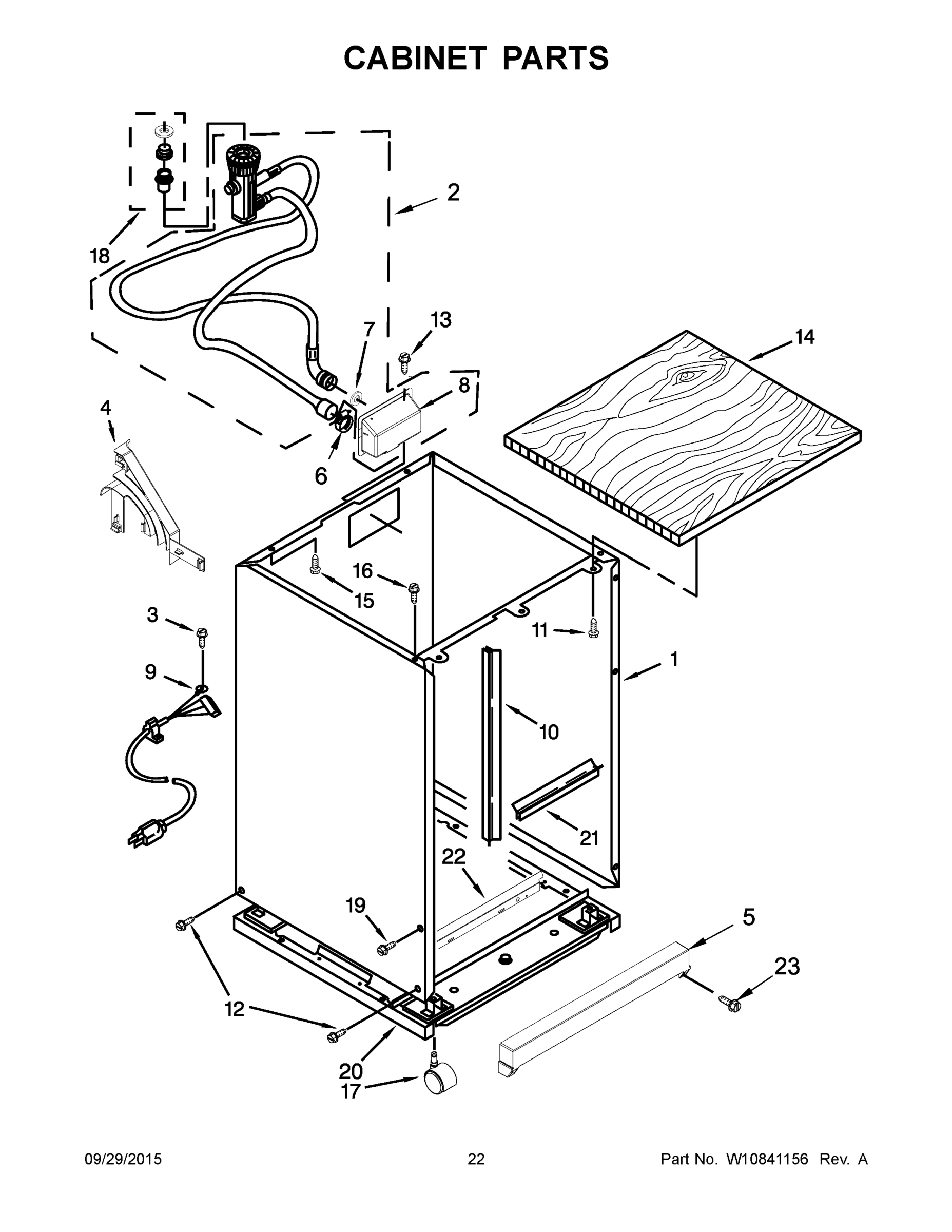 12 - CABINET PARTS