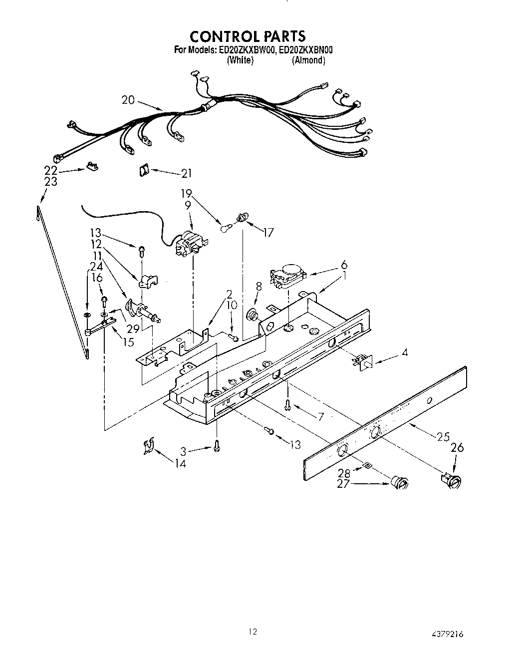 08 - CONTROL, LIT/OPTIONAL