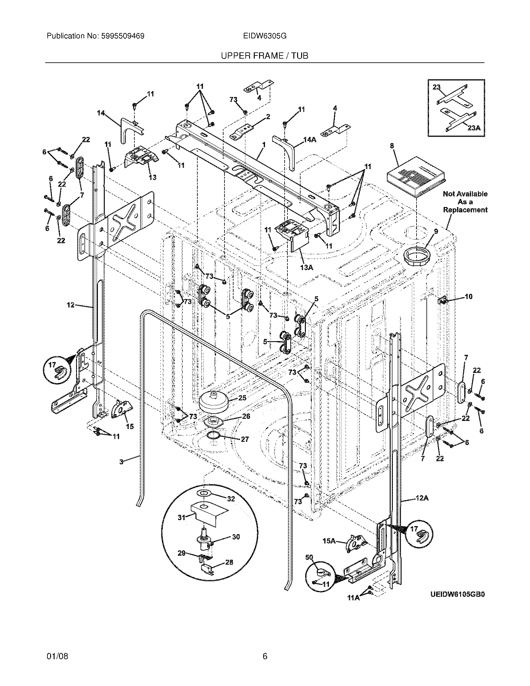 07 - UPPER FRAME/TUB